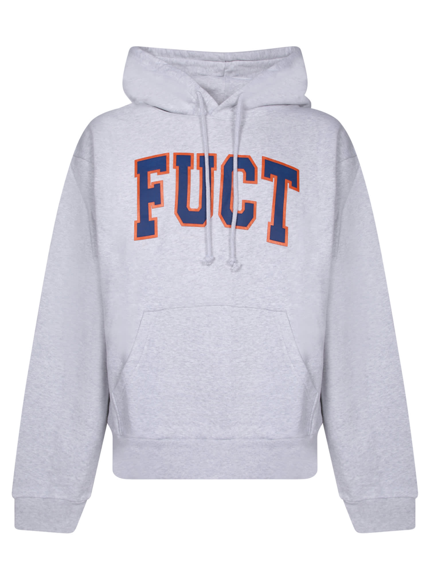 Shop Fuct Logo Grey Hoodie