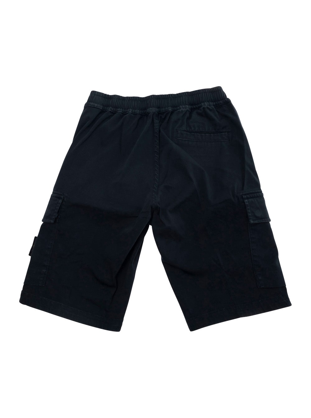 Stone Island Shorts Felpa In Blu