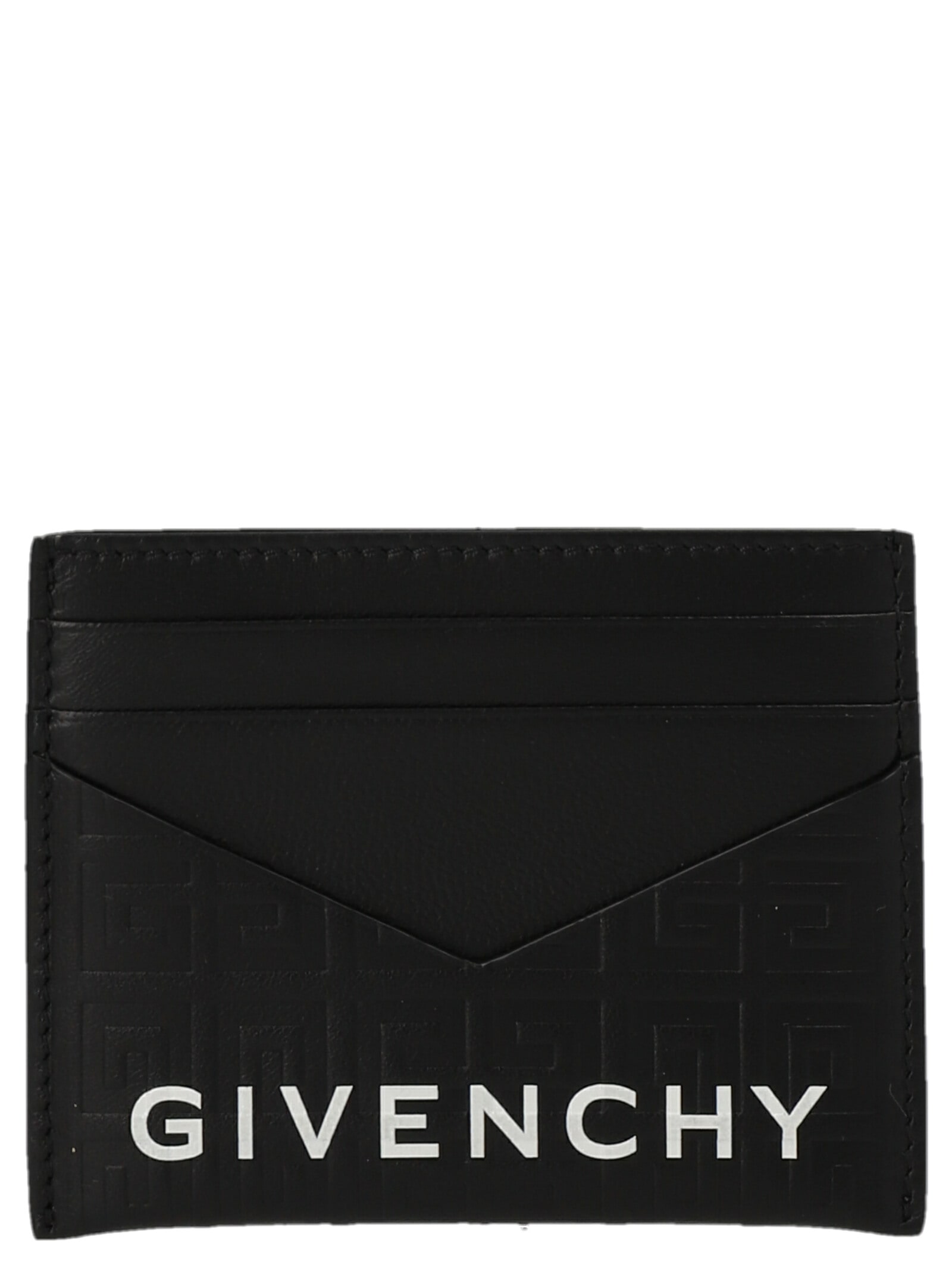 Shop Givenchy G-cut Card Holder In Black