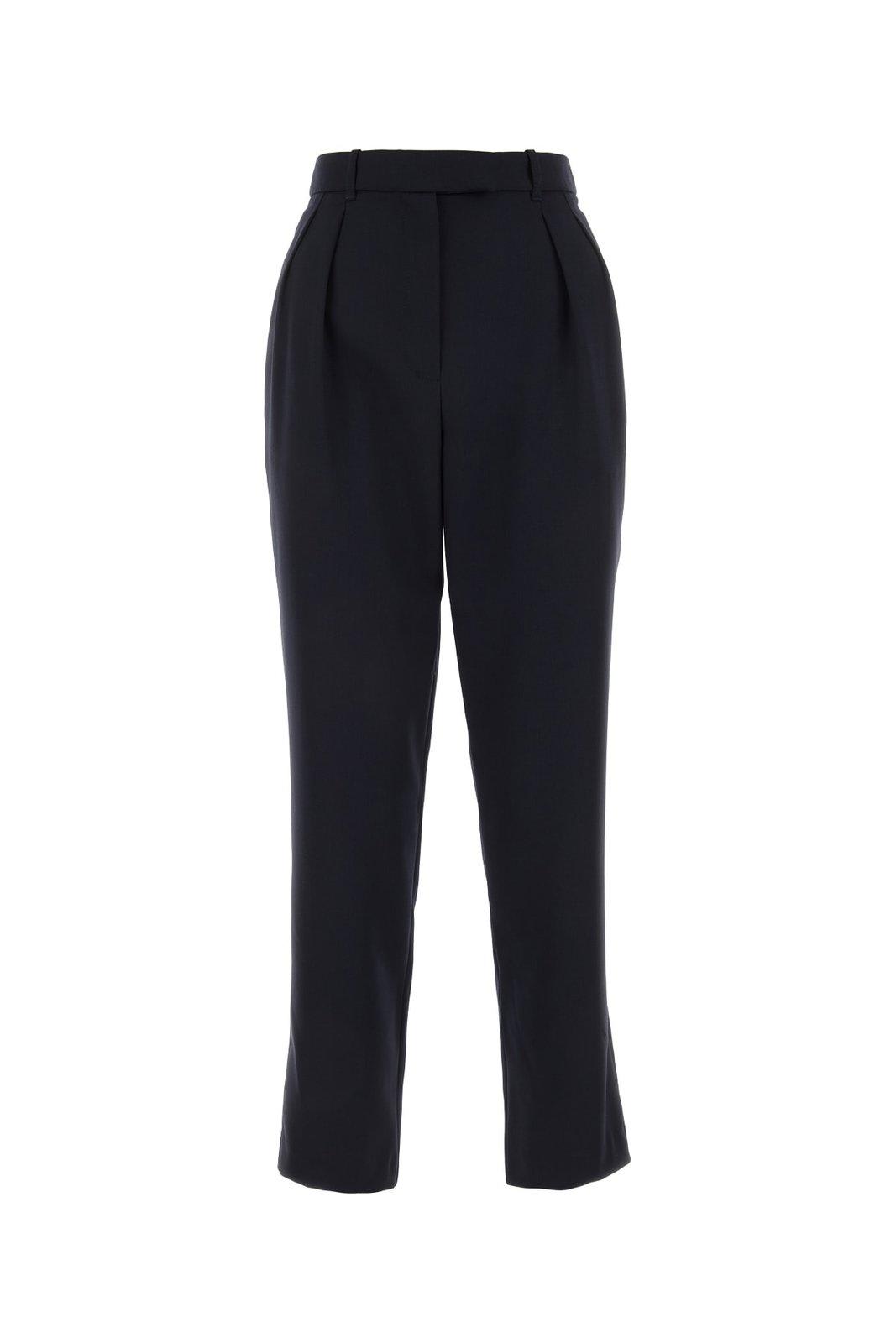 High-waist Cropped Trousers Pants