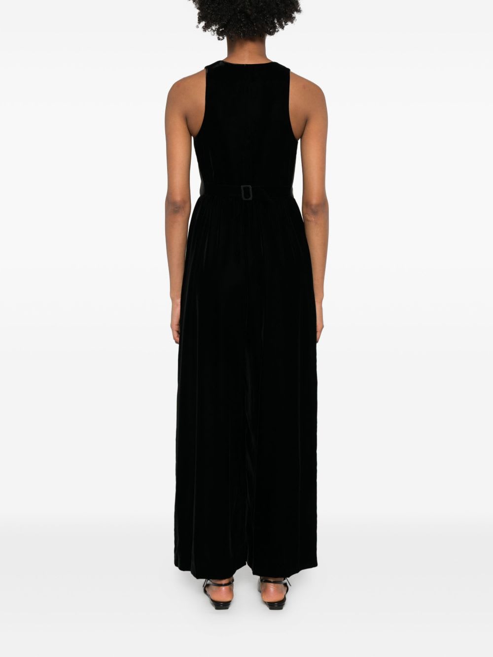 Emporio Armani Midi Dress In Black