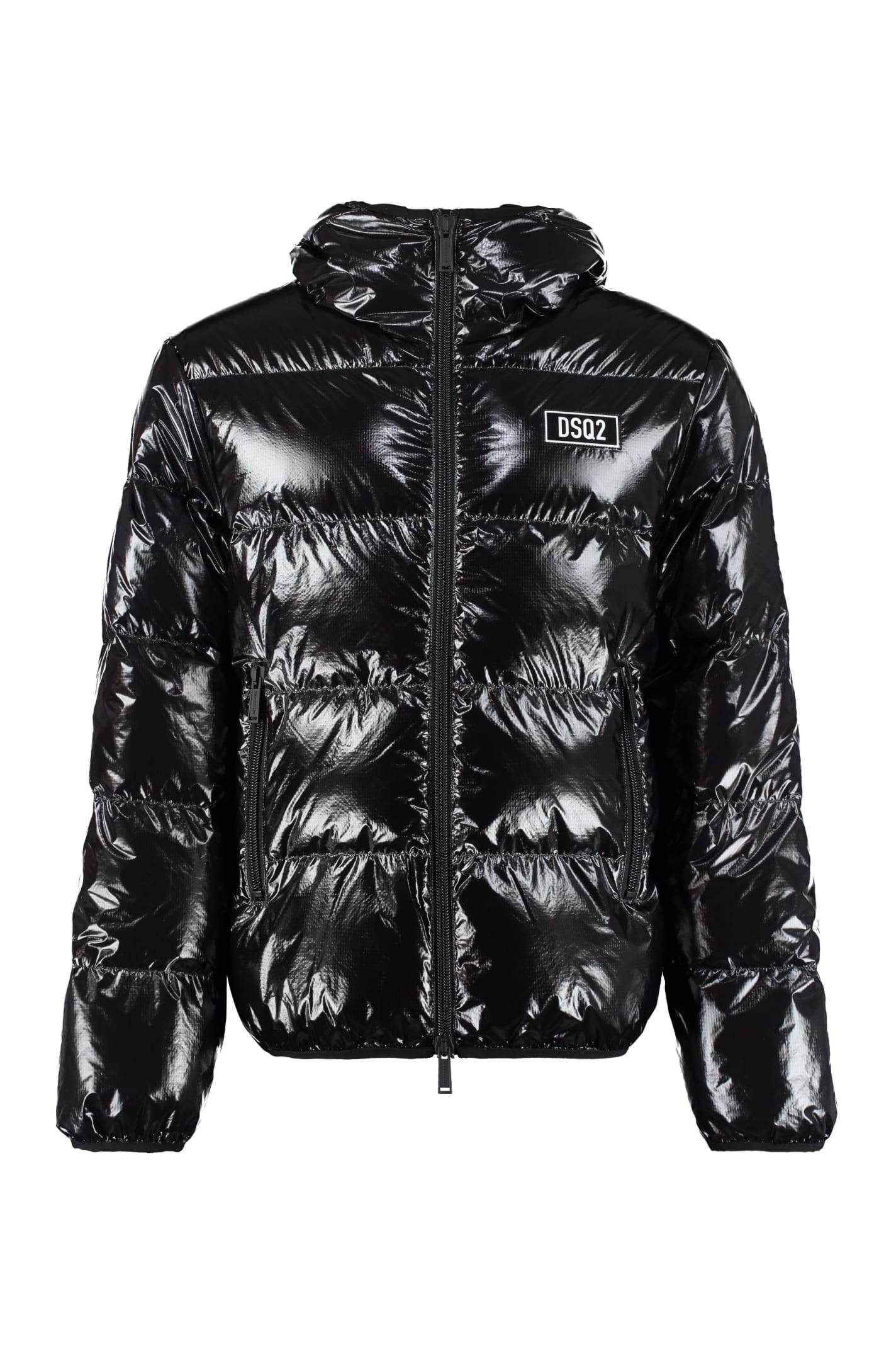 Dsquared2 Hooded Full-zip Down Jacket