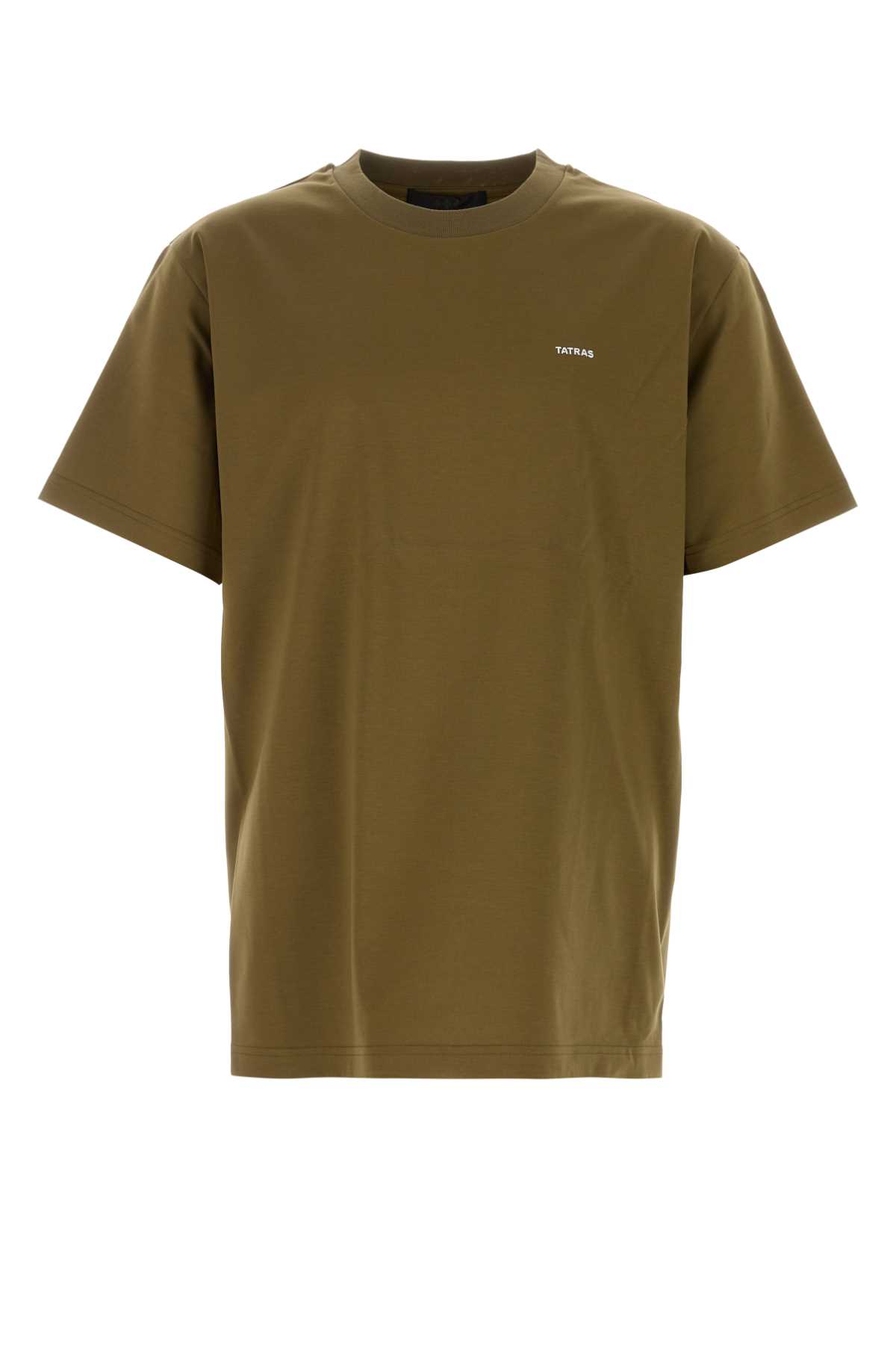 Army Green Cotton T-shirt