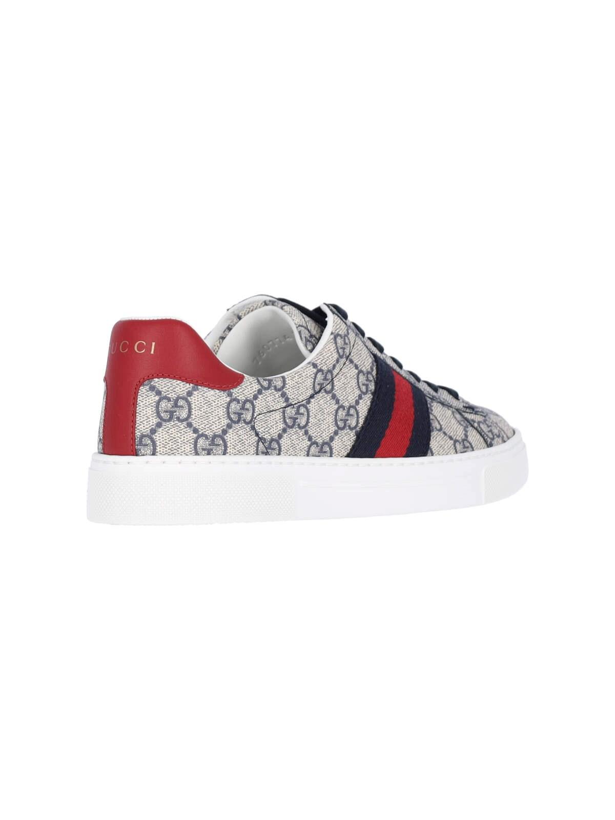 Shop Gucci Ace Sneakers In Beige