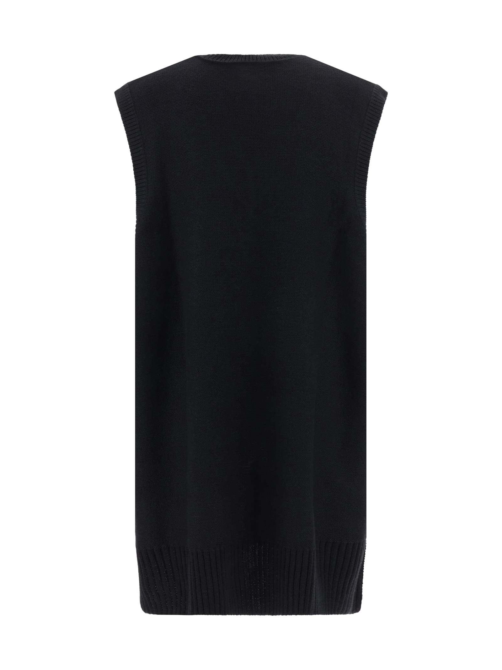 Shop Mm6 Maison Margiela Mini Dress In Black