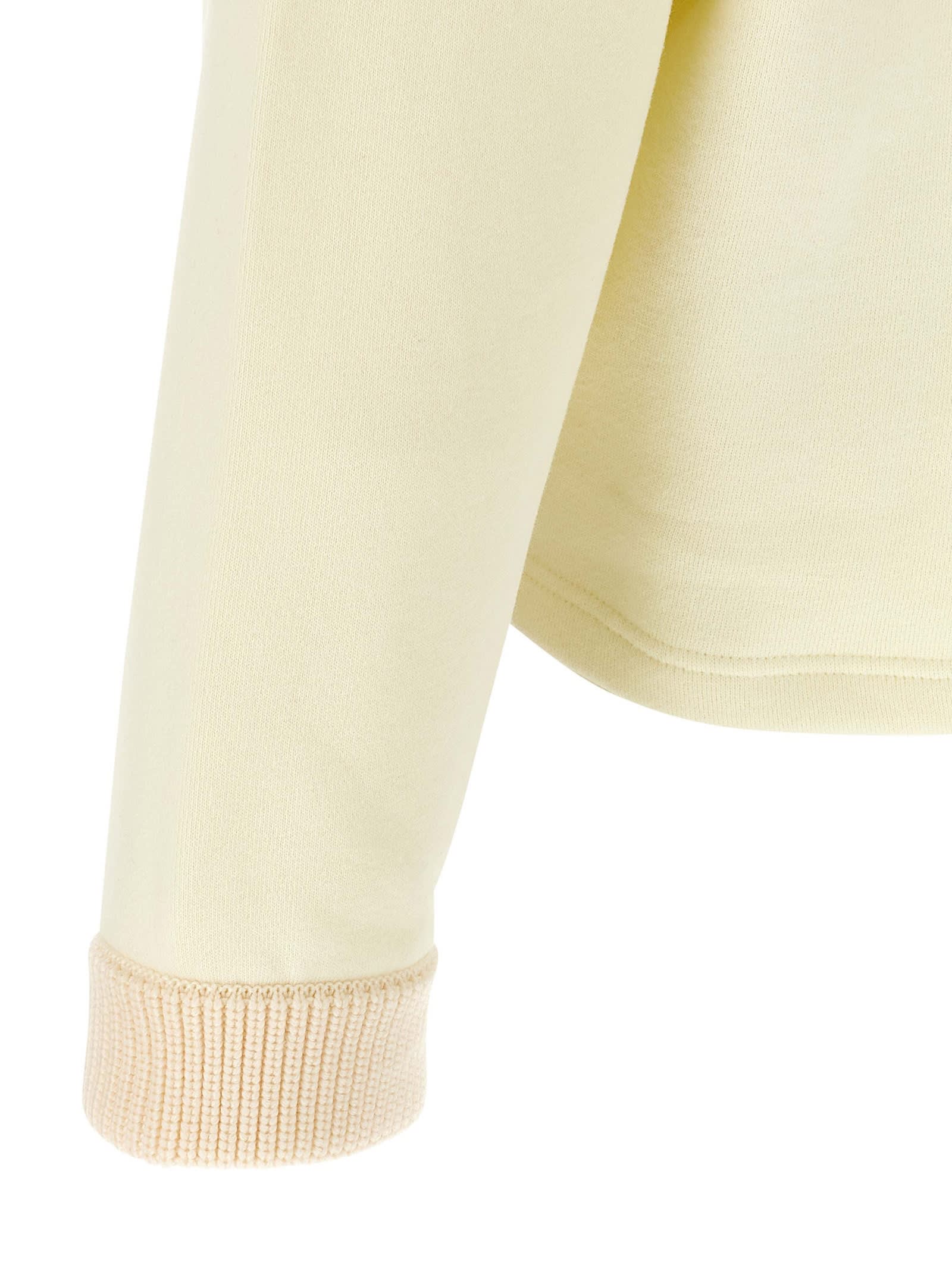 Jacquemus Ribbed Collar Long Sleeves Sweater In Multi