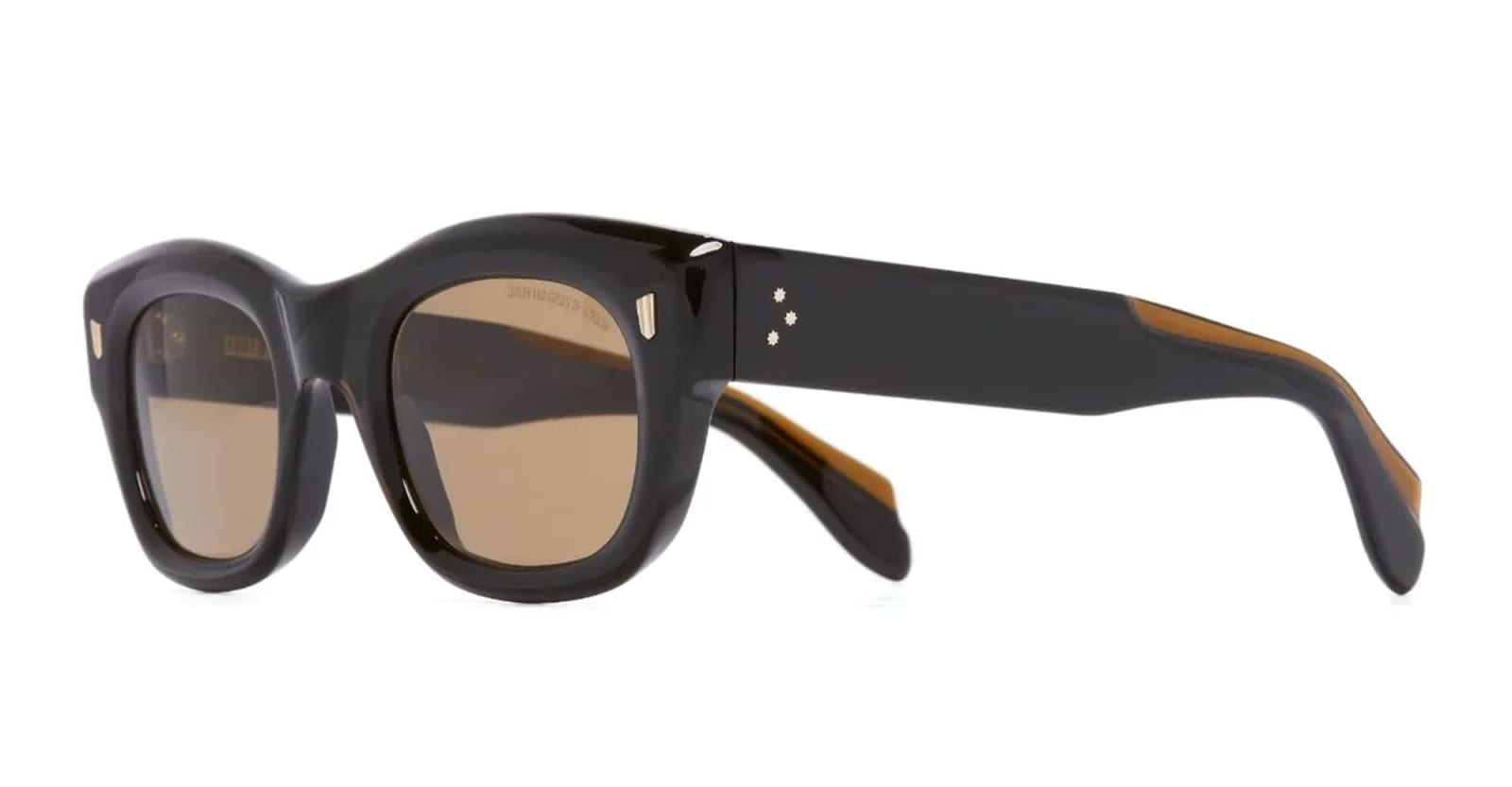 Cutler And Gross 9261 / Olive On Black Sunglasses In Black