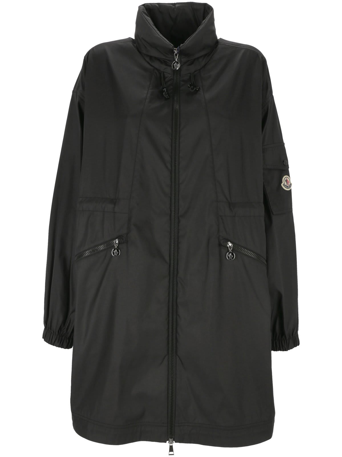 MONCLER ADHEMAR ZIP-UP PARKA COAT
