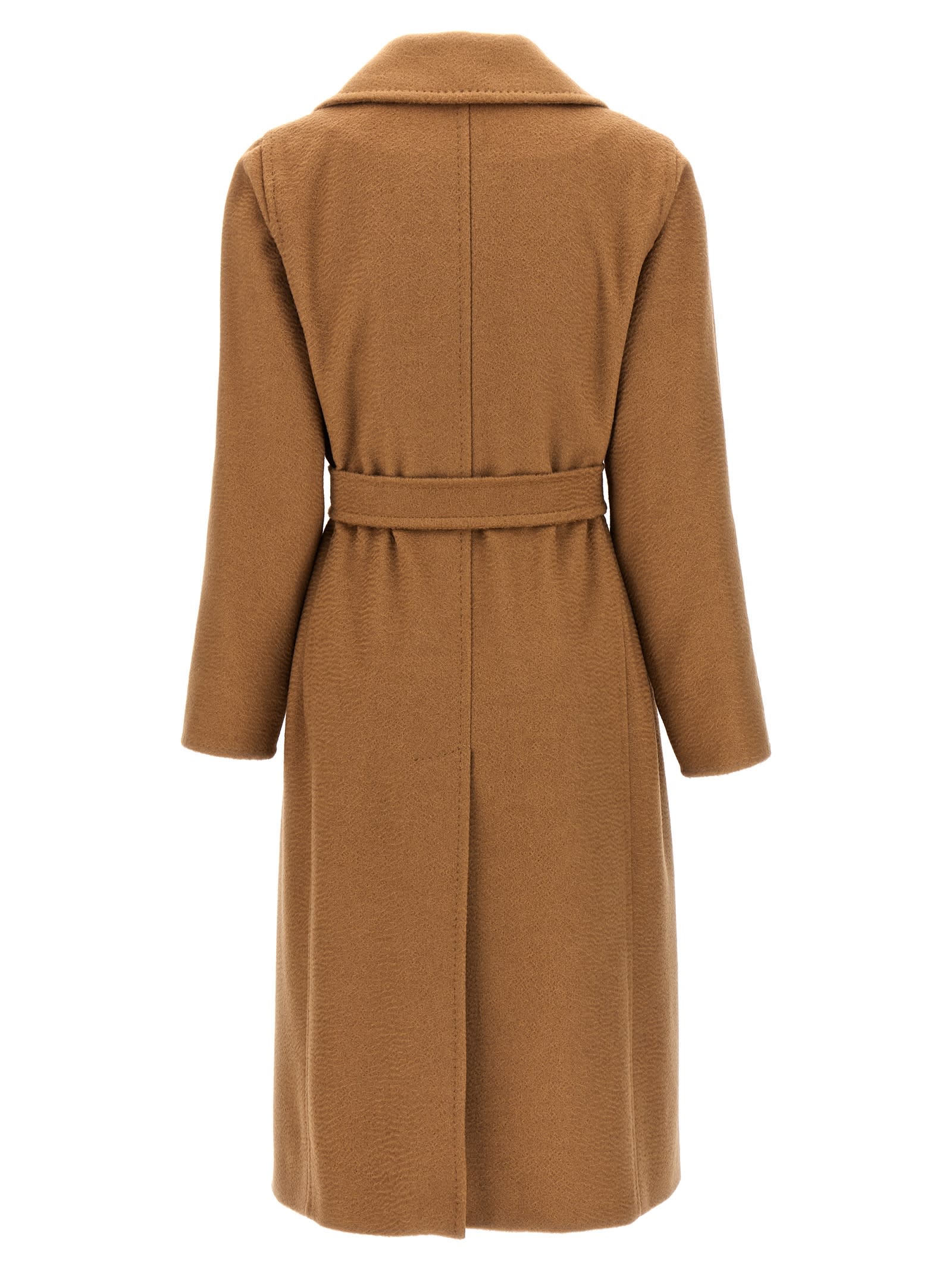 Shop Max Mara Manuela Coat In Beige