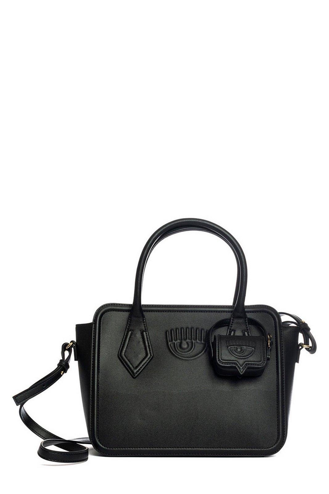 Logo Embossed Handbag