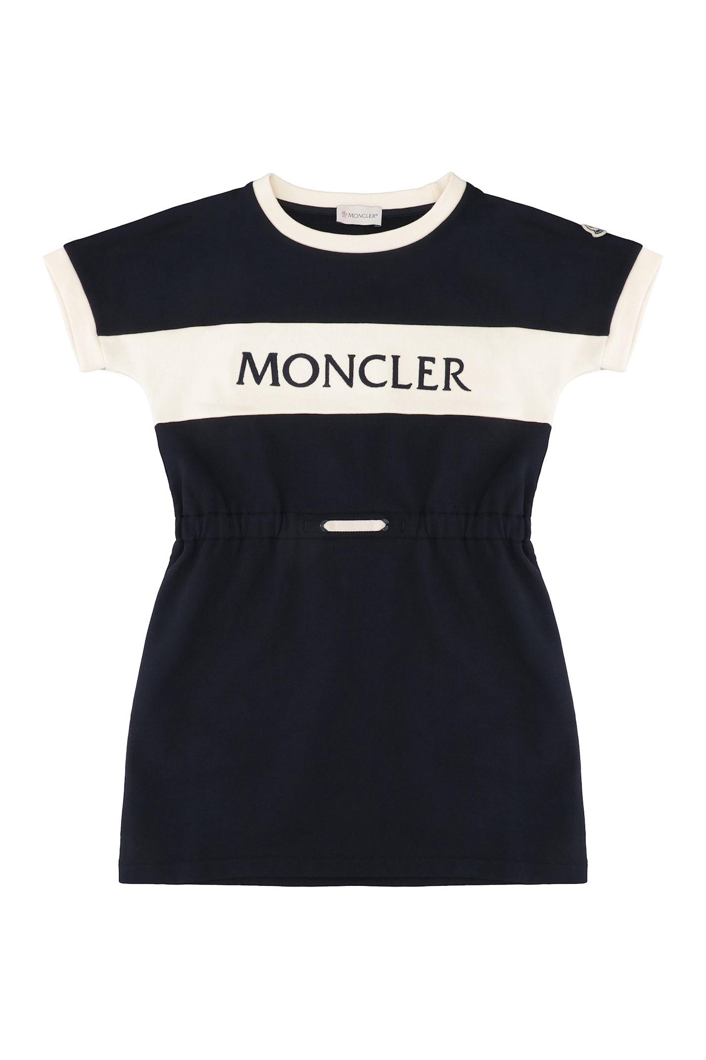 Moncler Suit Kids Color Gnawed Blue In Blue