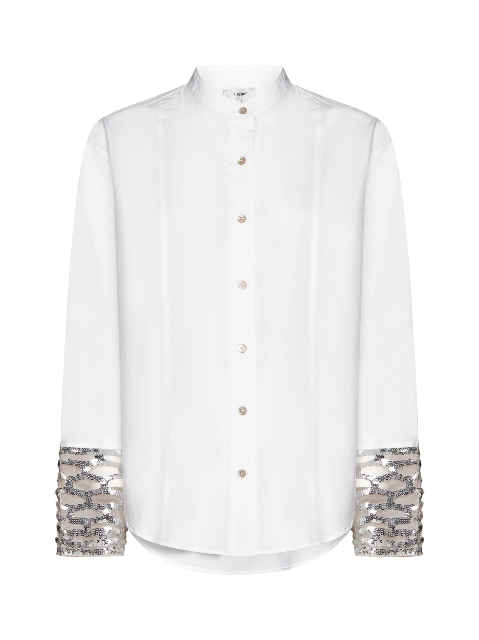 Forte Forte Shirt In Silver
