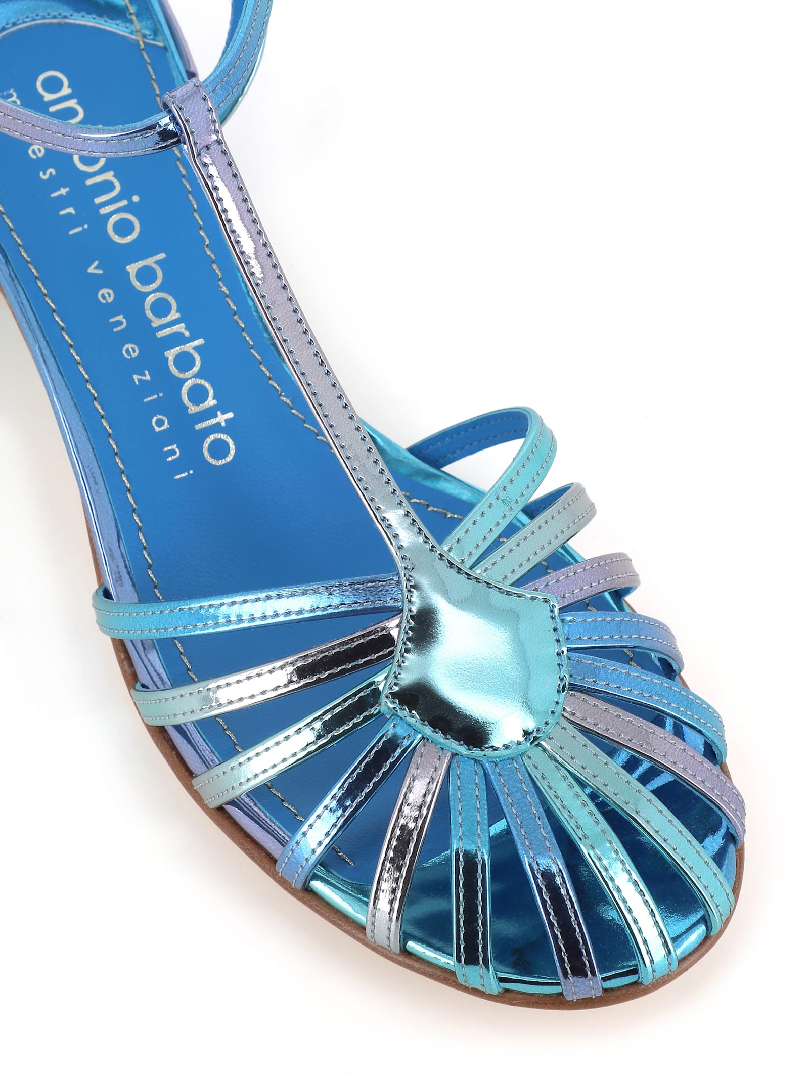 Antonio Barbato Sandal 2660 In Light Blue