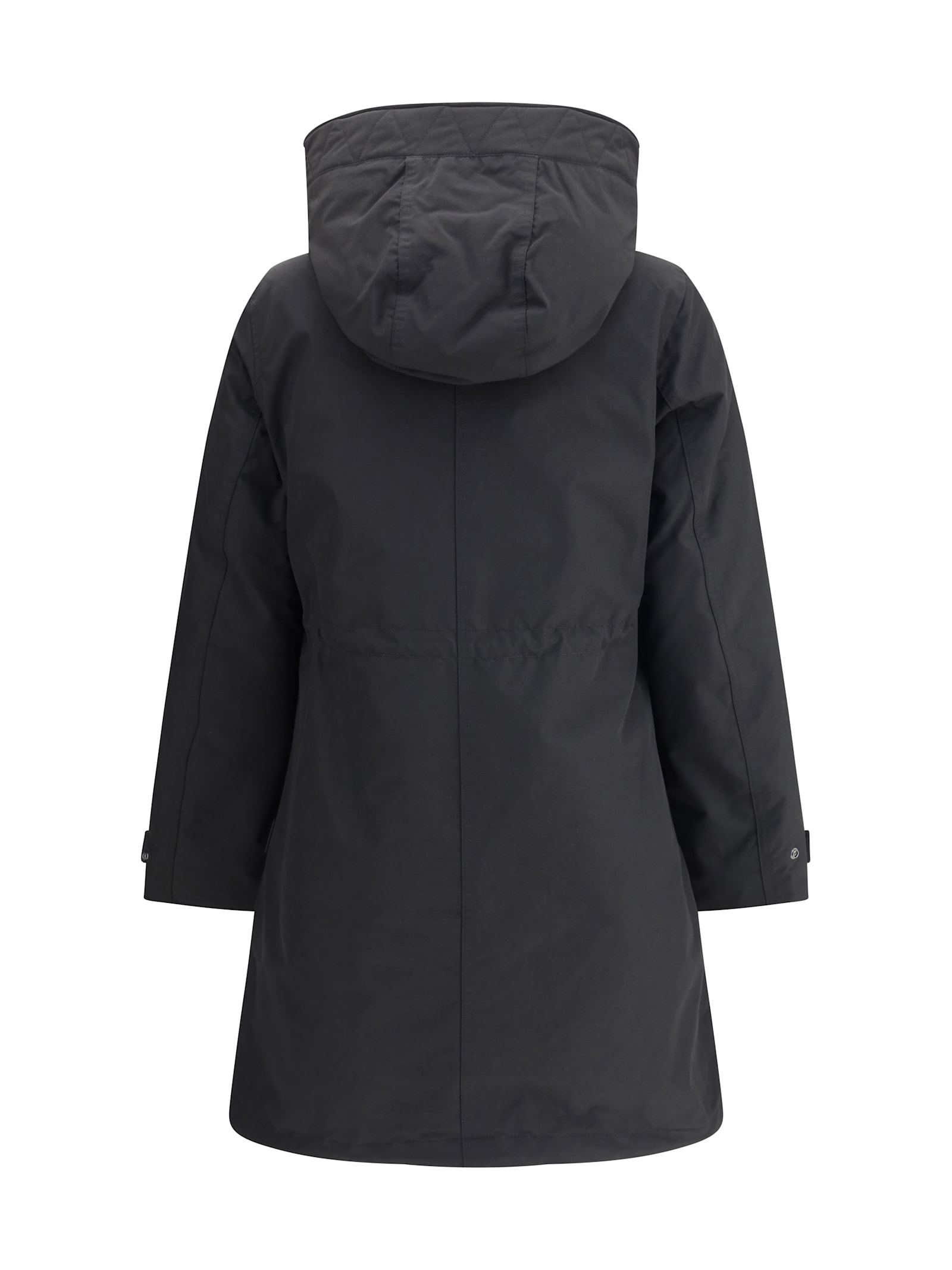 Woolrich Authentic 3 In 1 Parka Jacket In Black