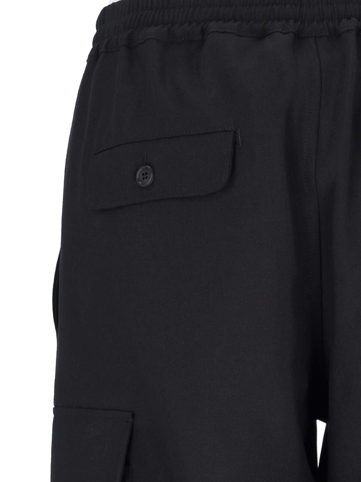 Shop Marni Straight Leg Pants In Black