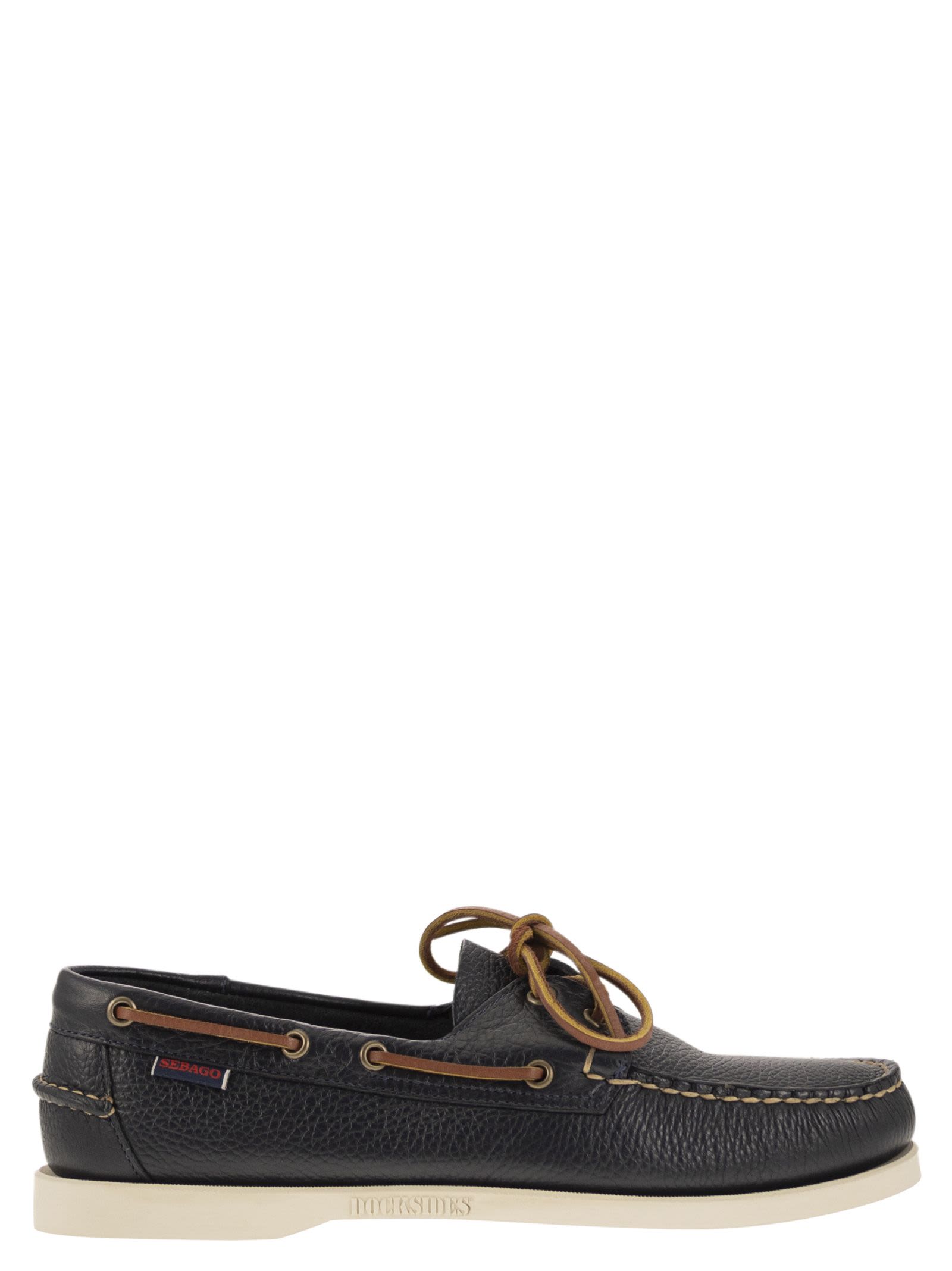 Portland - Moccasin With Grained Leather