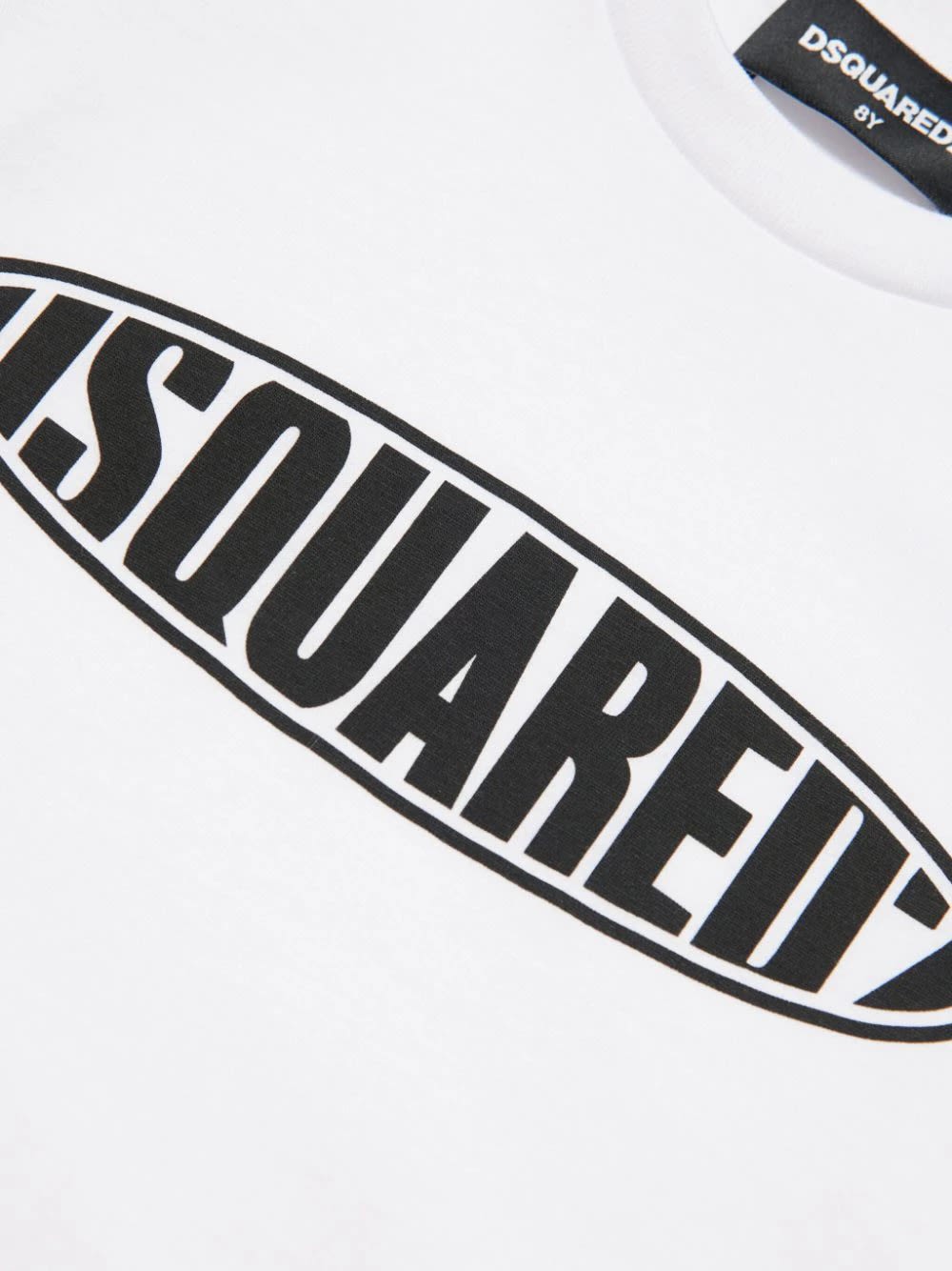 Shop Dsquared2 White T-shirt With  Print