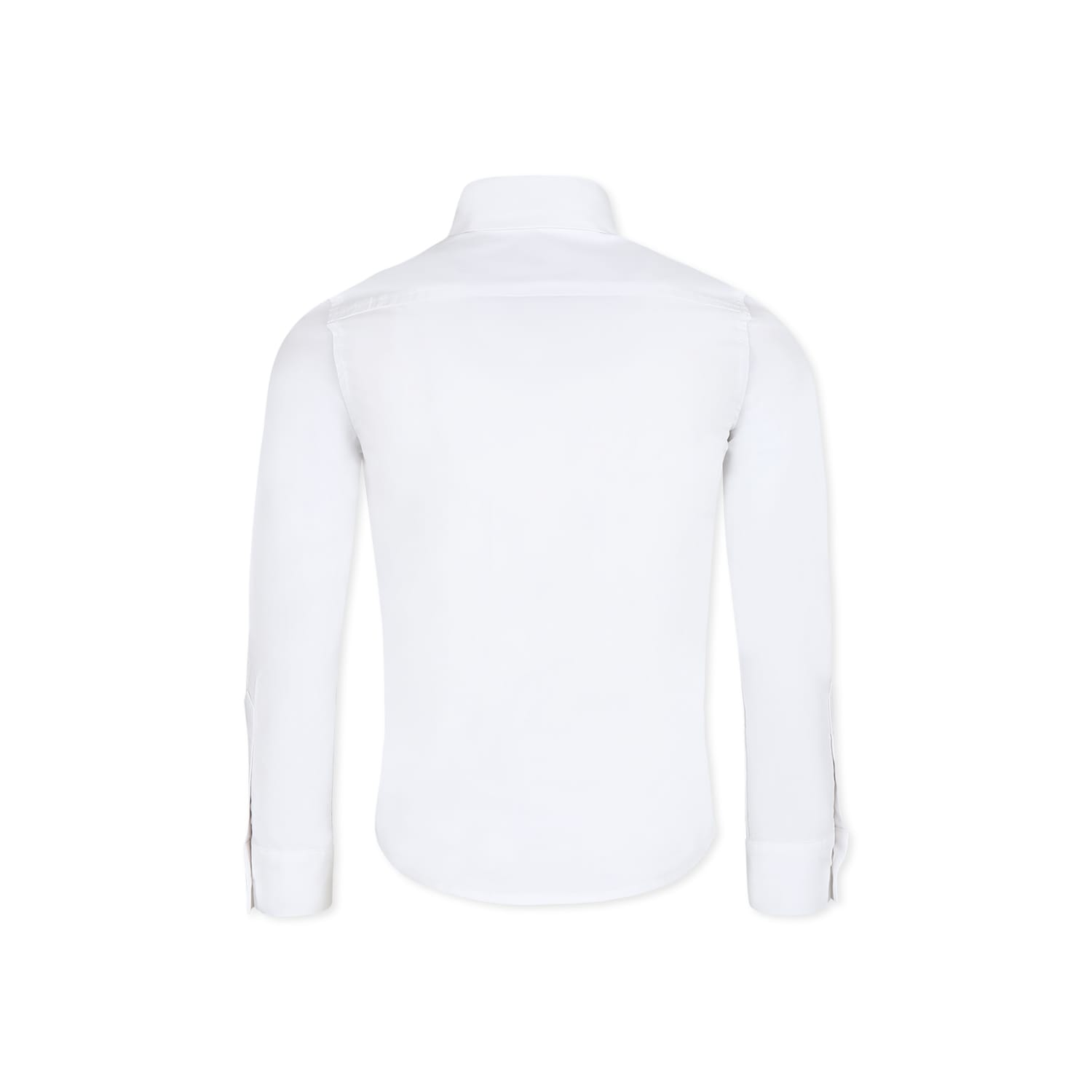 Dsquared2 White Shirt For Boy With Logo In White