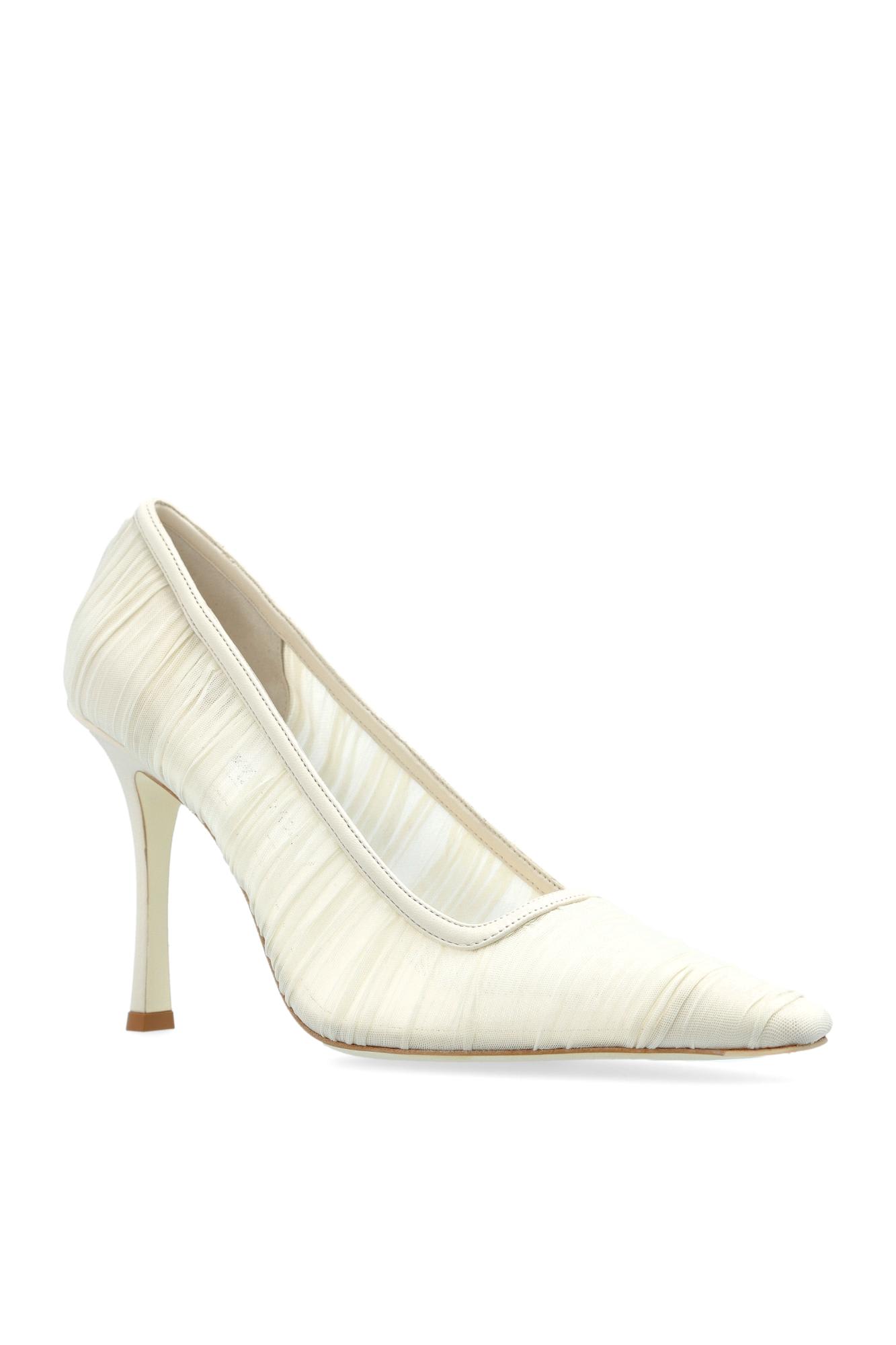 Jimmy Choo Heeled Shoes Lotta In Ivory