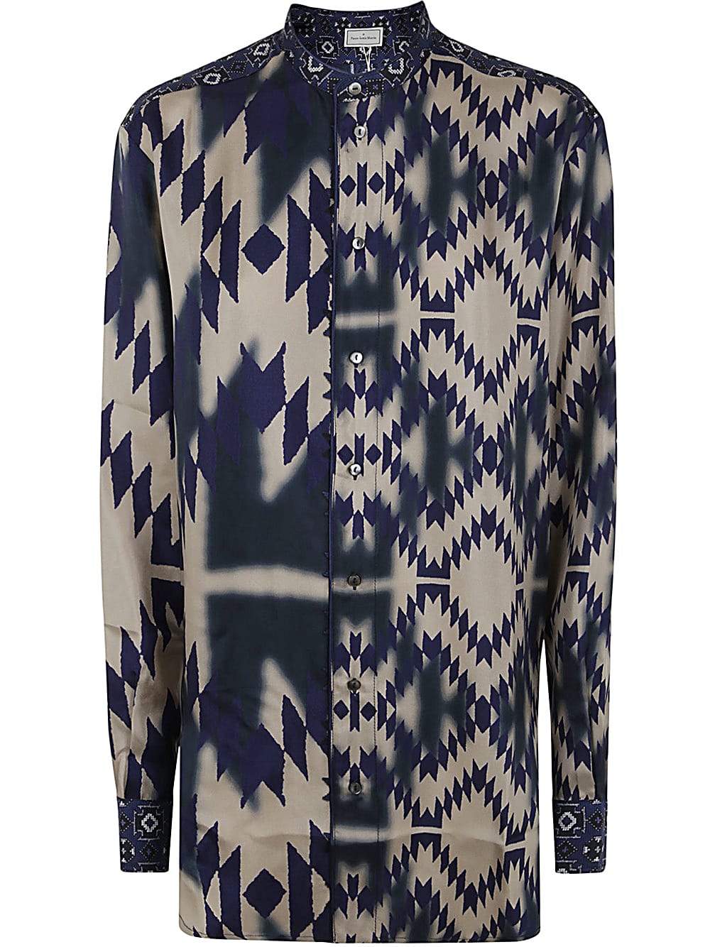 Shop Pierre-louis Mascia Aloe S Longsleeves Shirt In Multi