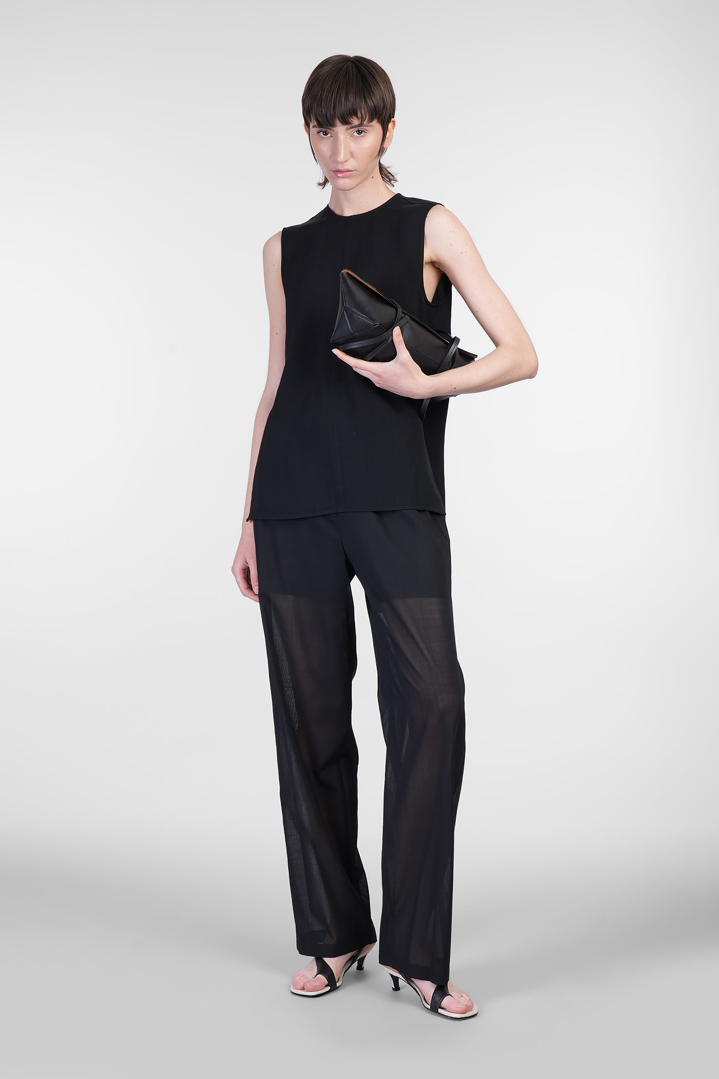 Theory Drawcord Pull-on Pant In Lightweight Wool