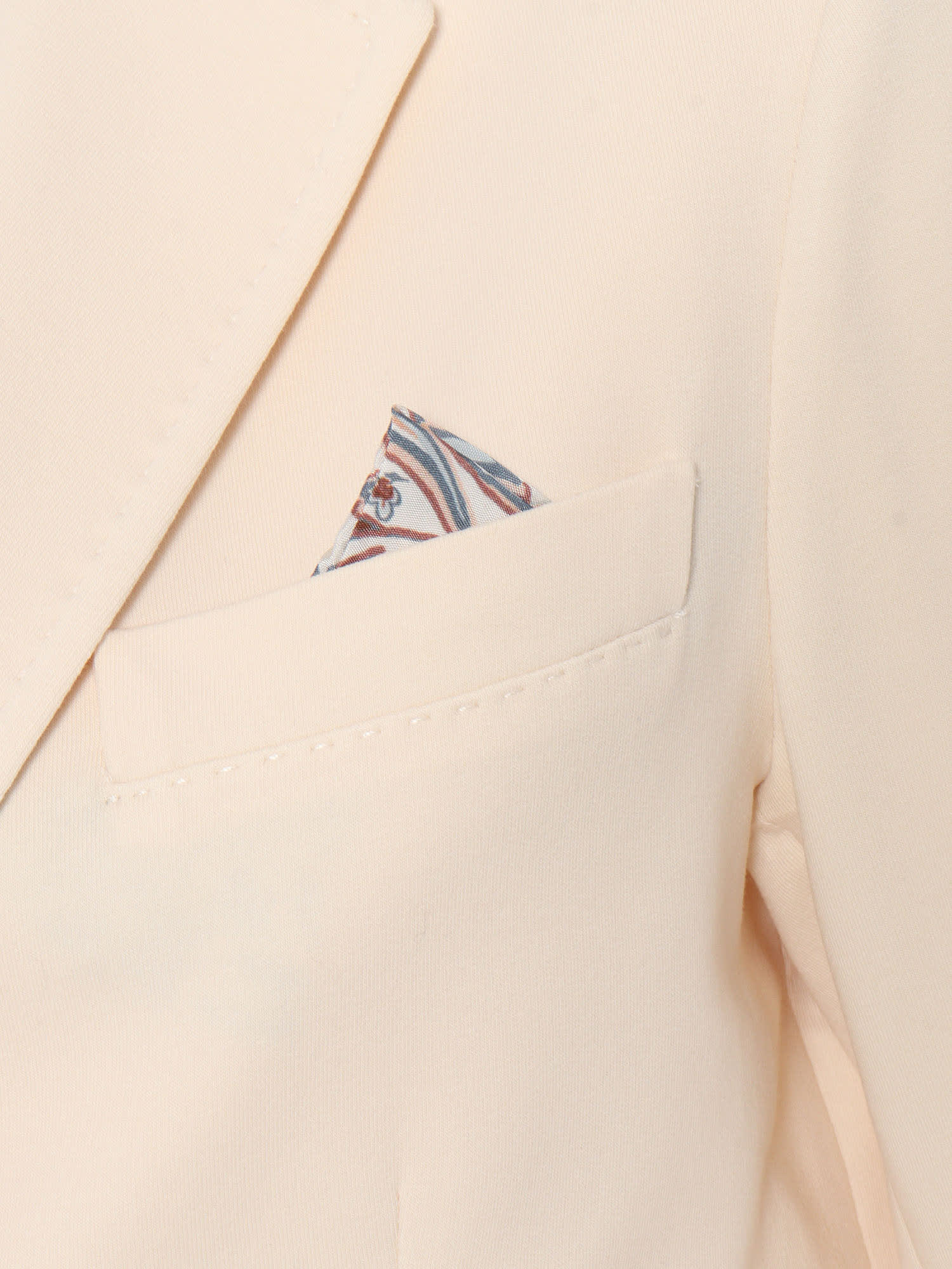 Shop Circolo 1901 Fleece Jacket In Beige