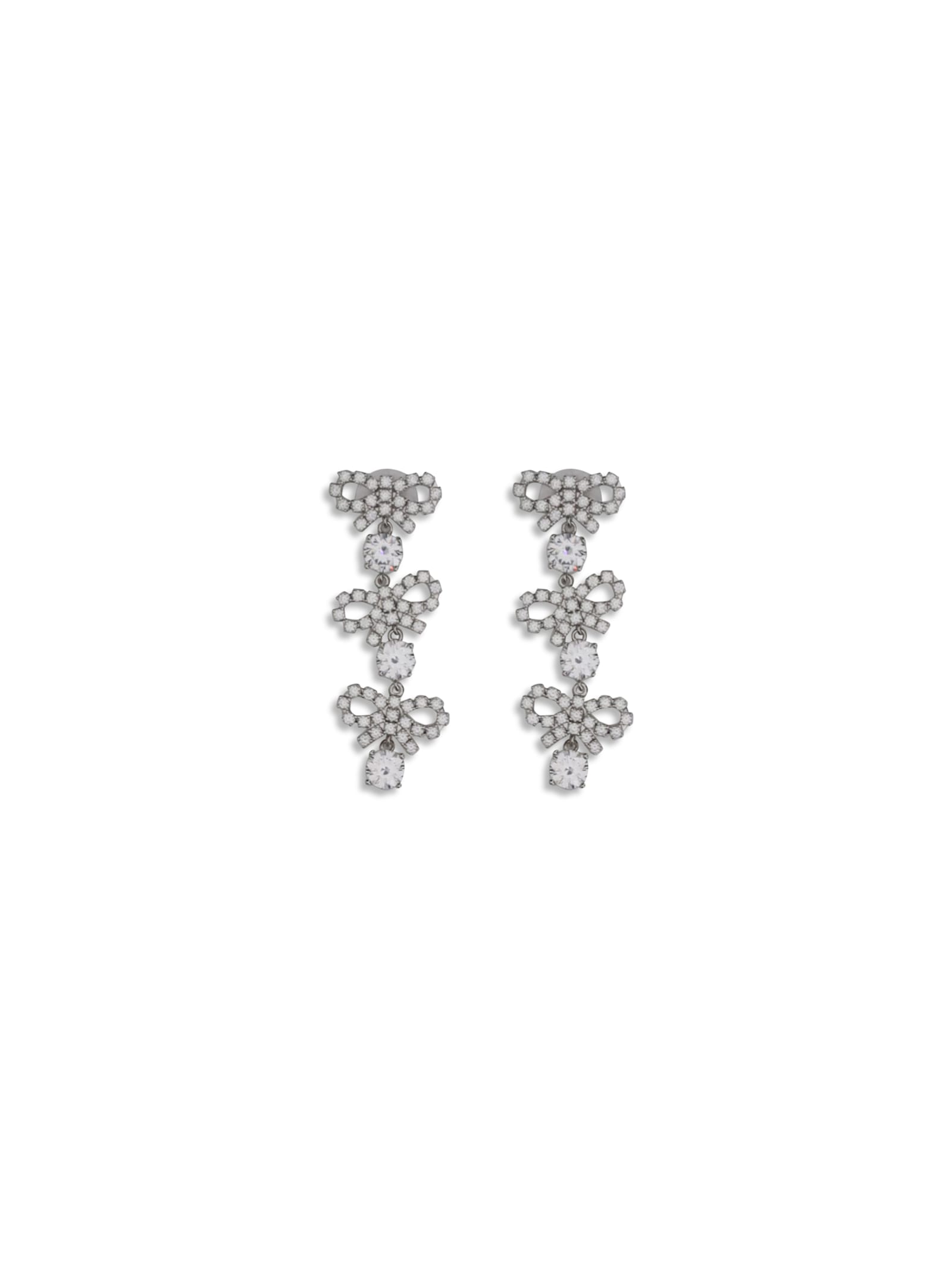 Dangling Earrings With Bows