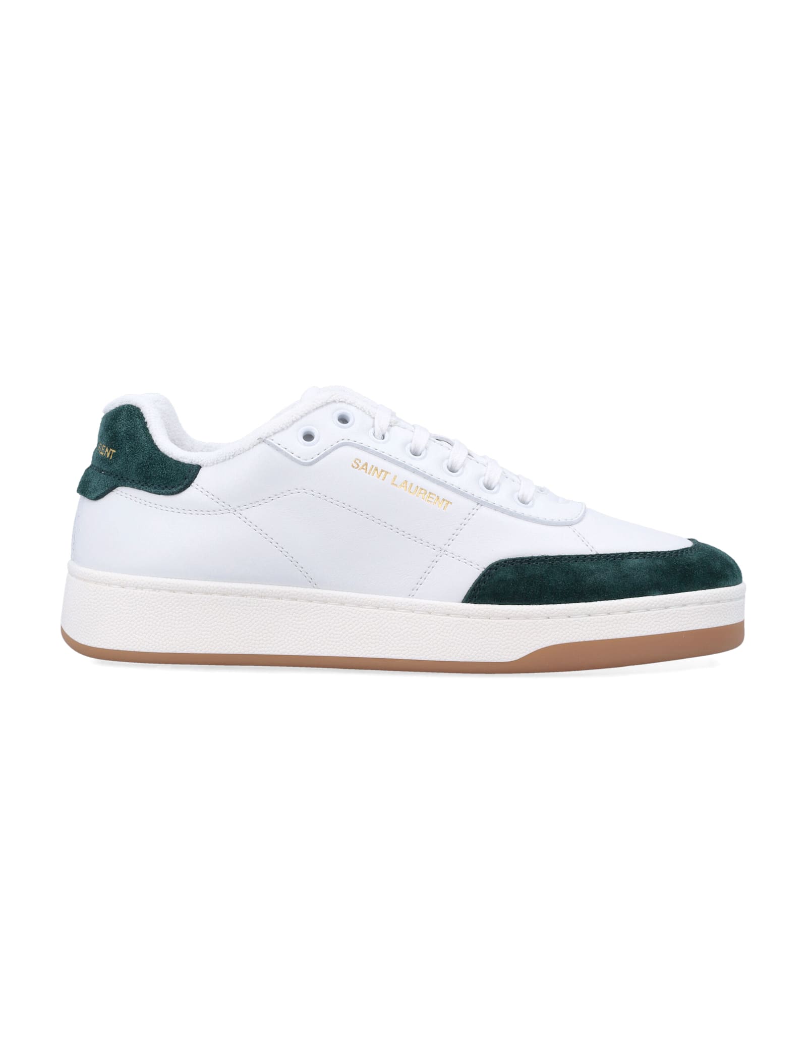 Saint Laurent Sl61 Sneakers In Smooth Leather In Multi