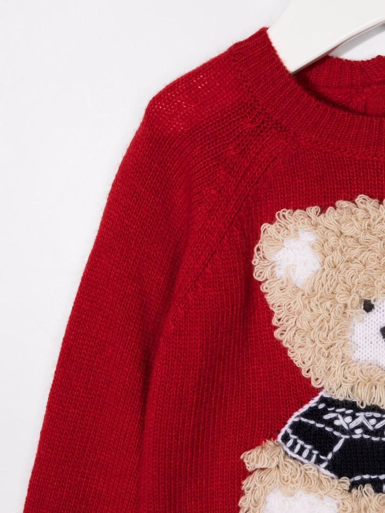 IL GUFO IL GUFO SWEATERS RED 