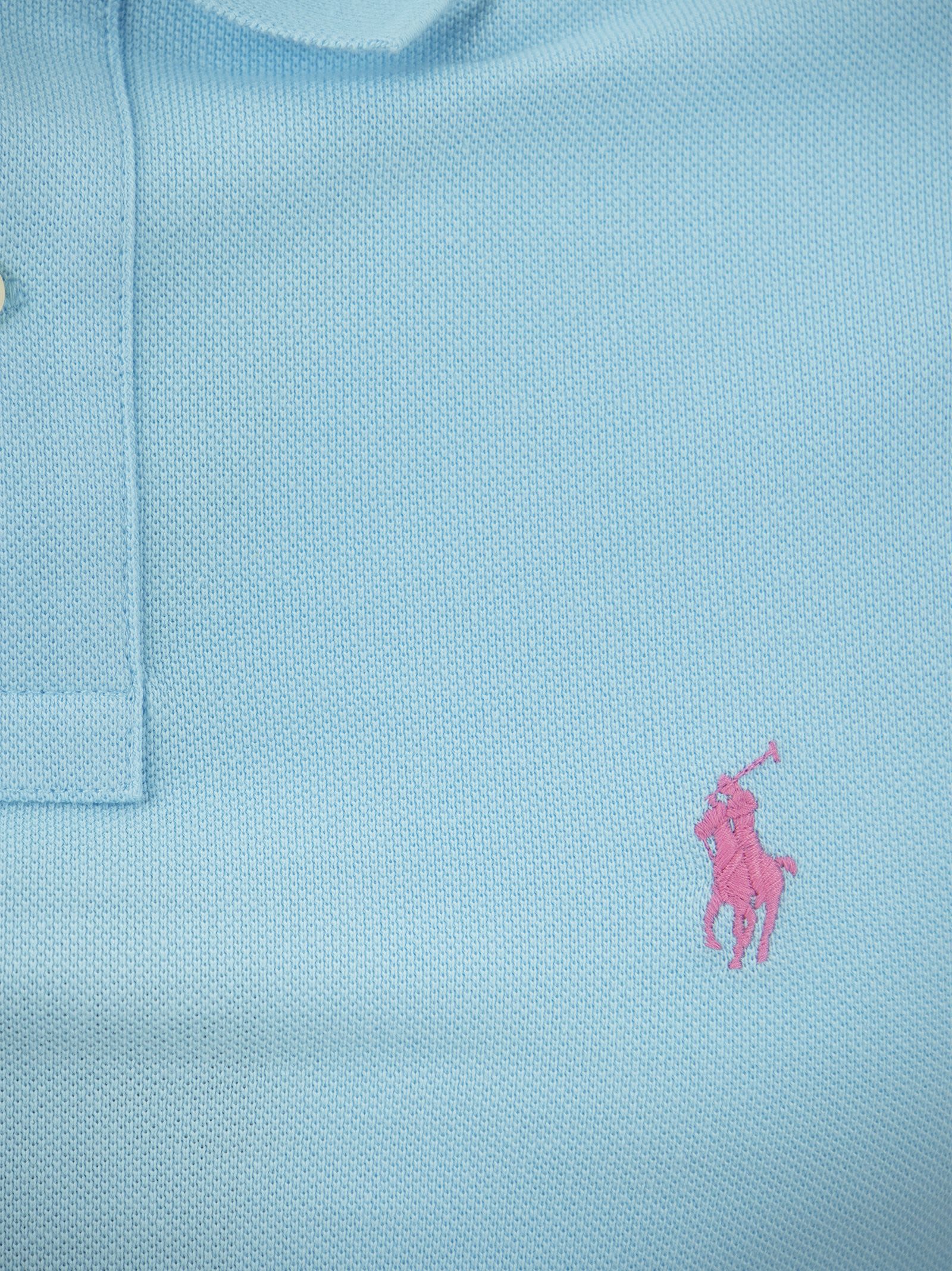 Polo Ralph Lauren Slim-fit Pique Polo Shirt In Blue