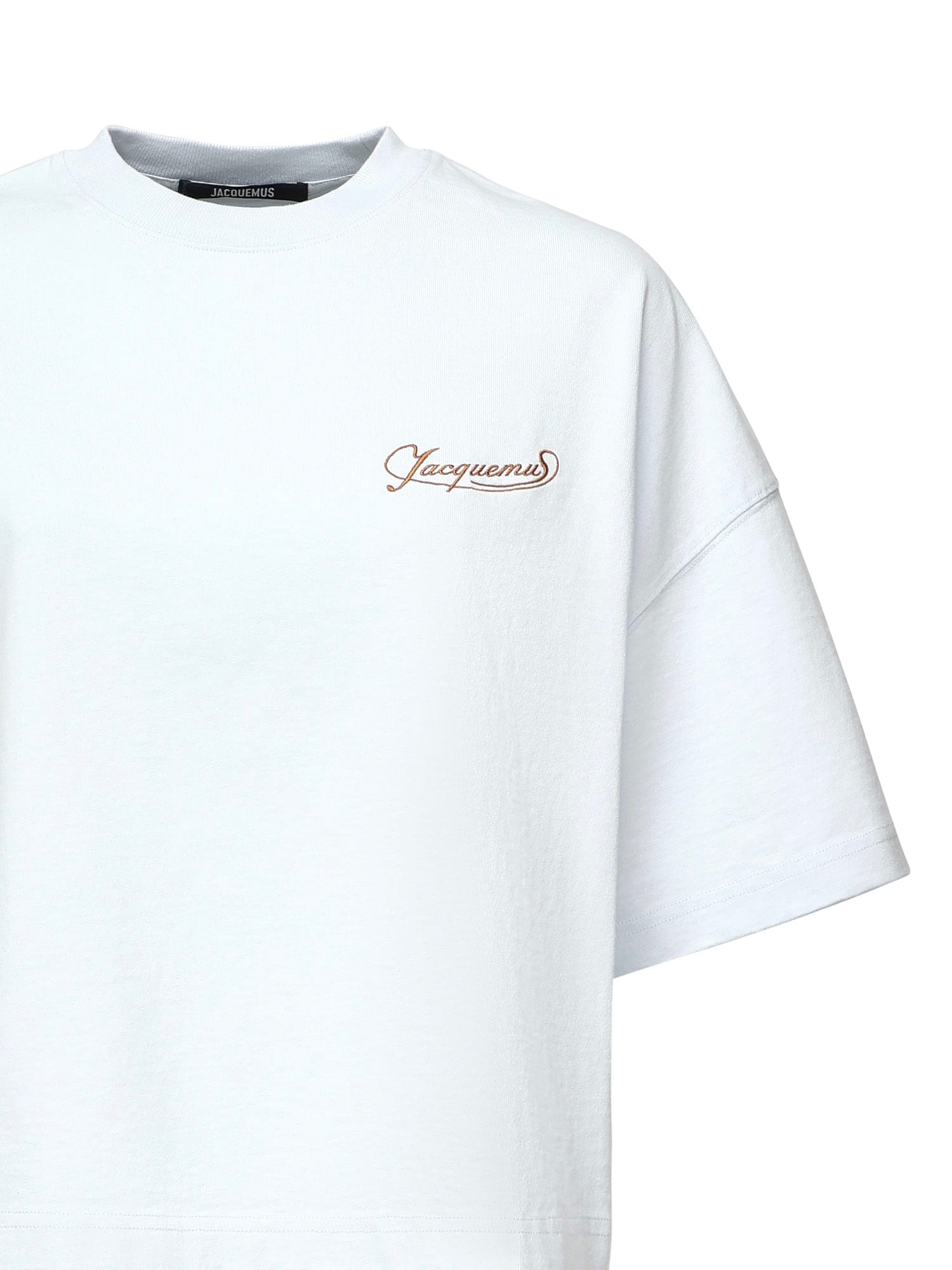 Jacquemus Le T-shirt Cropped T-shirt In Multi