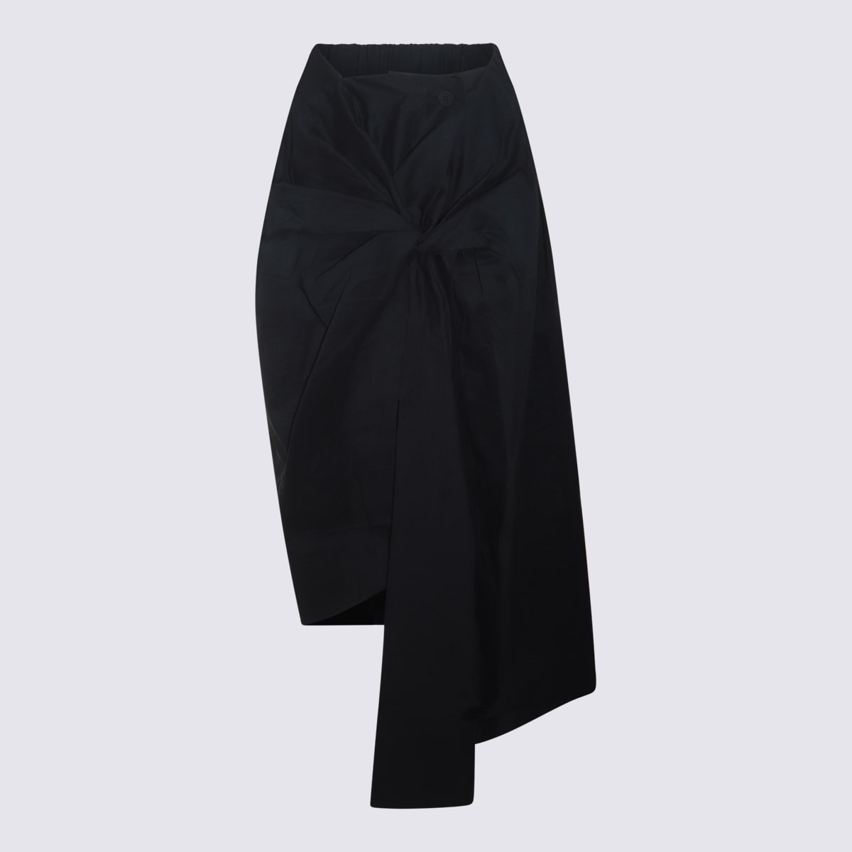 Shop Issey Miyake Black Skirt