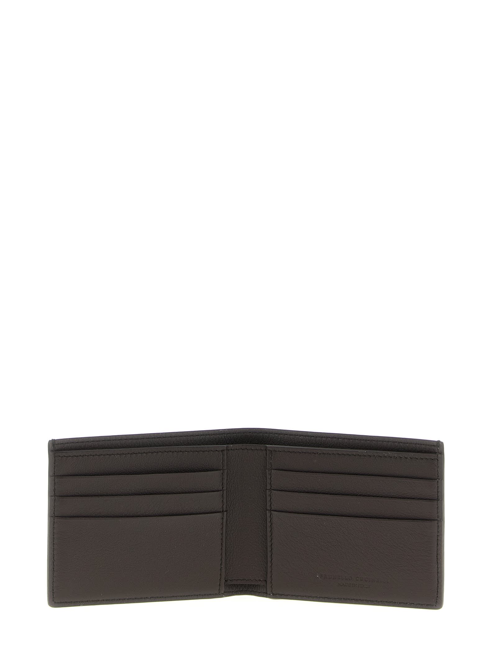 Brunello Cucinelli Leather Wallet Wallets And Card Holders Brown In Brown