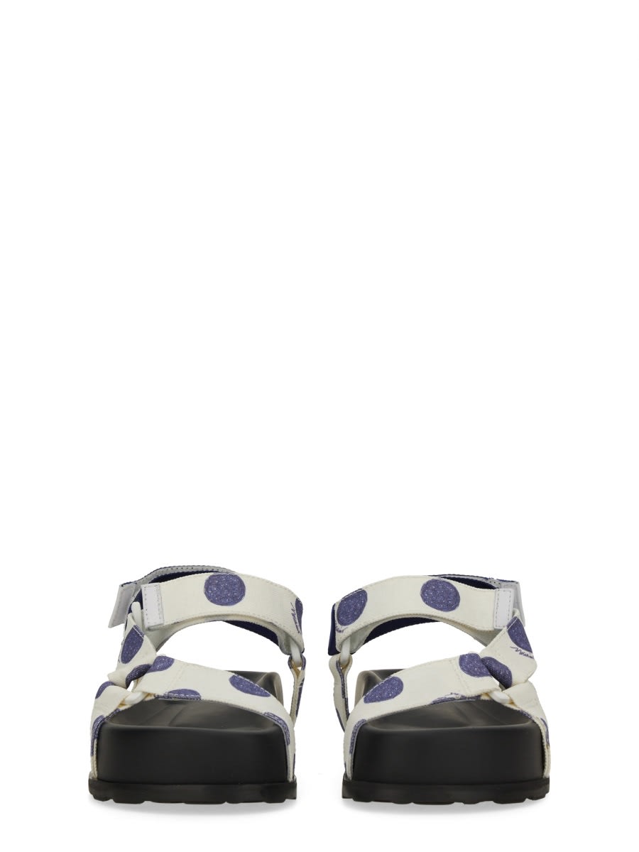 Shop Moschino Sandal With Logo