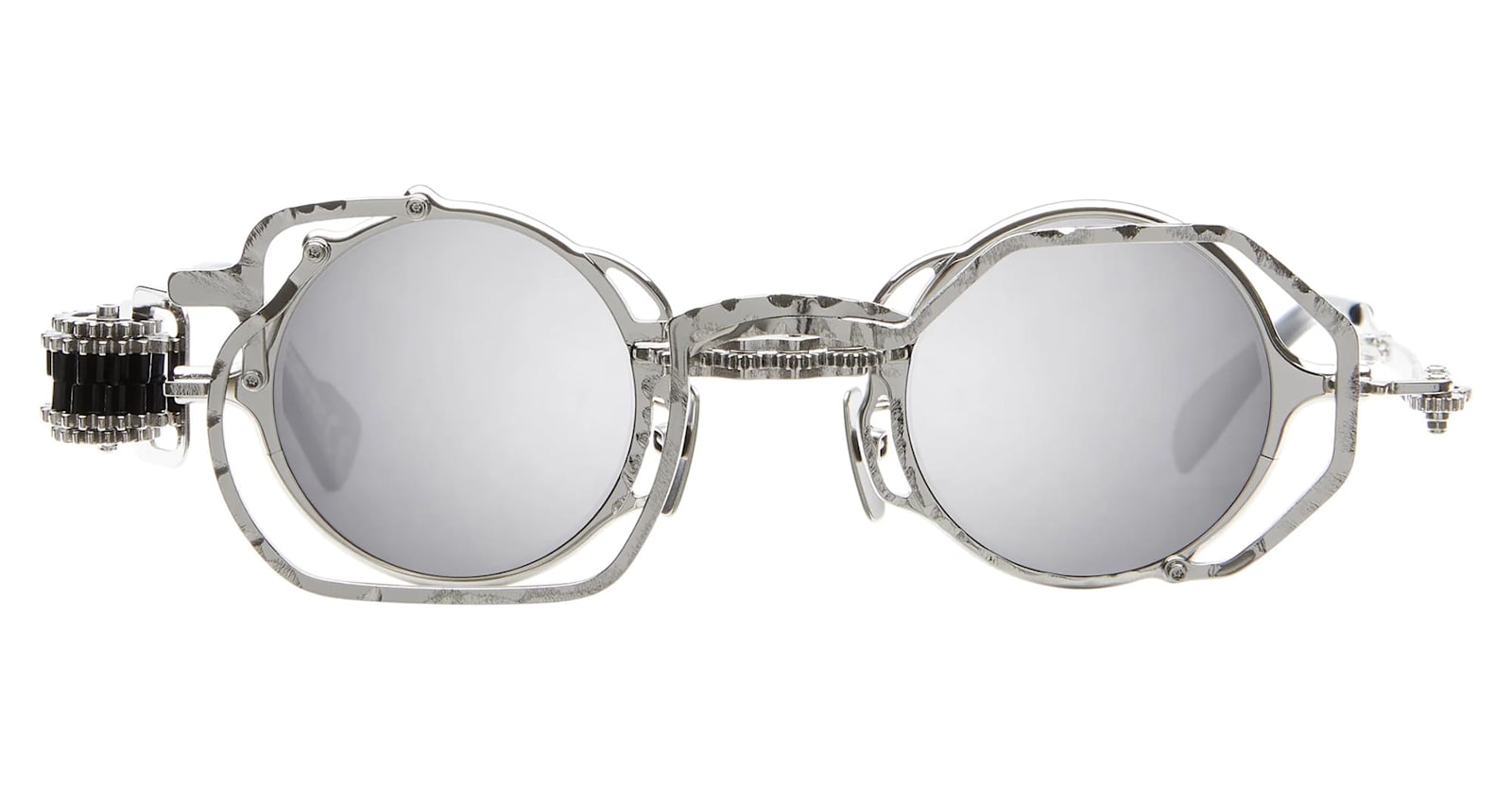 Kuboraum Mask Z50 Si - Silver Sunglasses