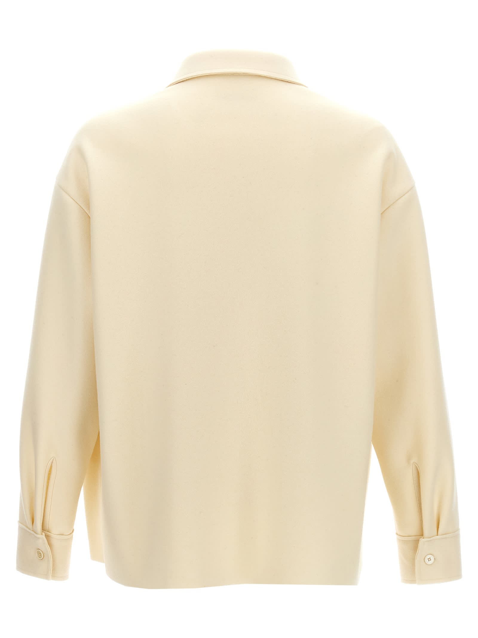 Shop Jil Sander Cloth Shirt In White