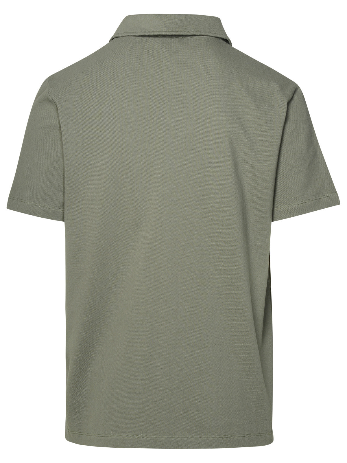 Shop Apc Polo Shirt In Green Cotton