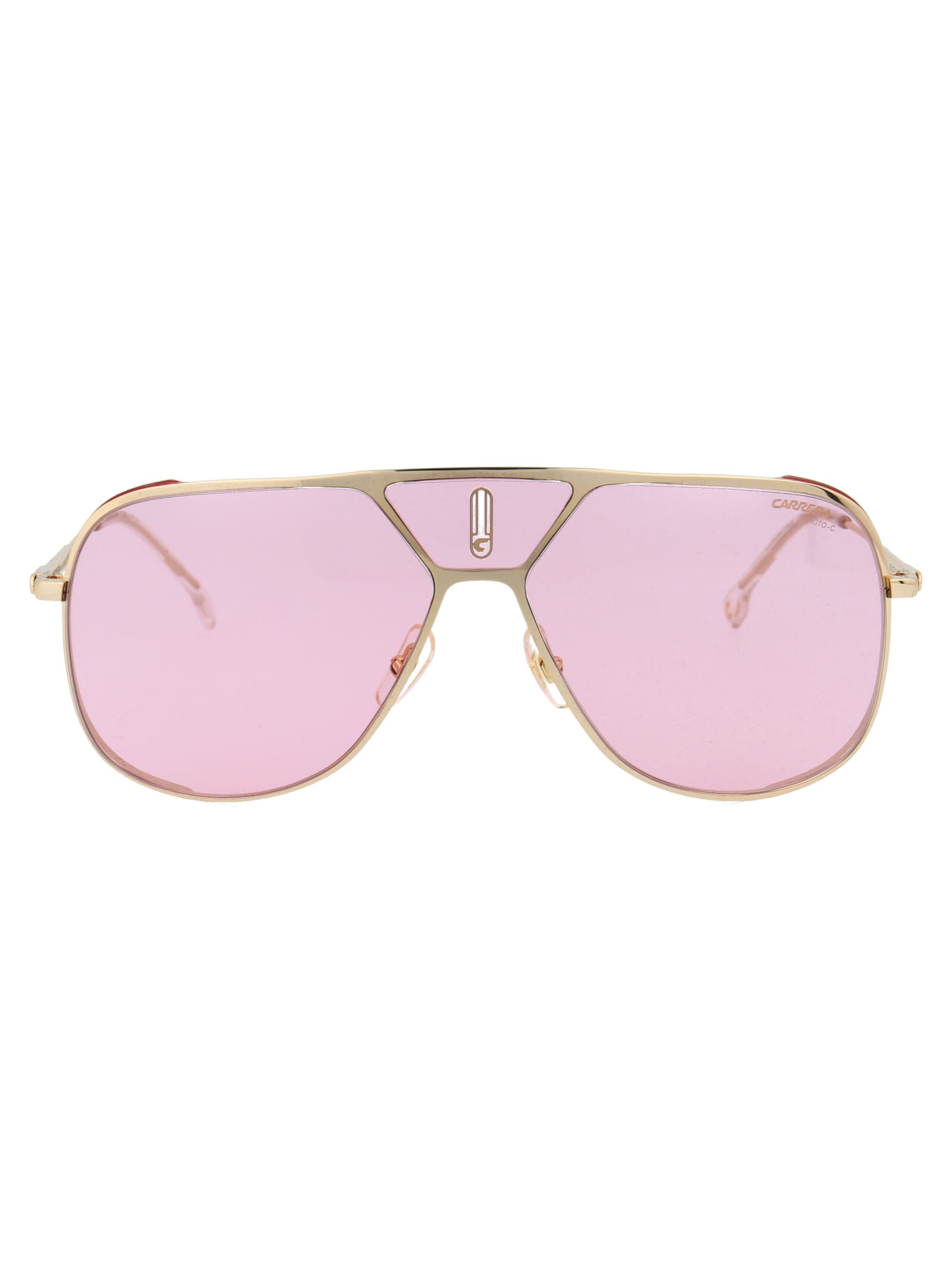 Carrera Lens3s Sunglasses In Eyrq4 Gold Pink