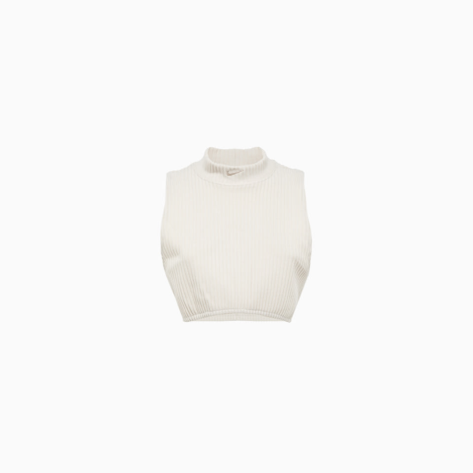 Nike Sportswear Chill Knit Top Fn3677-104 In White