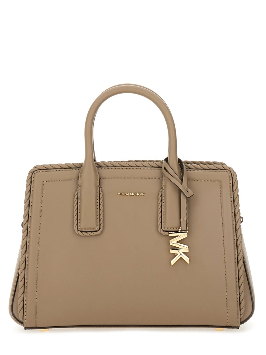 Michael Kors Beige Leather Bags In Neutral