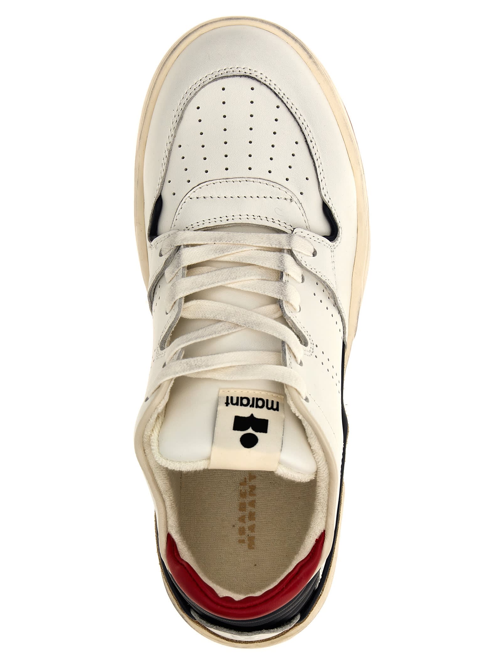 Shop Isabel Marant Emree Sneakers In Multicolor