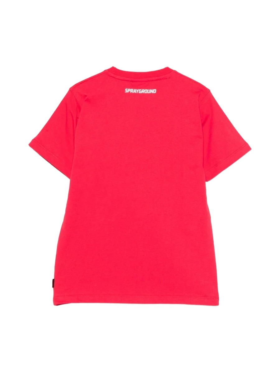 Sprayground Sharks In Paris T-shirt In Multi