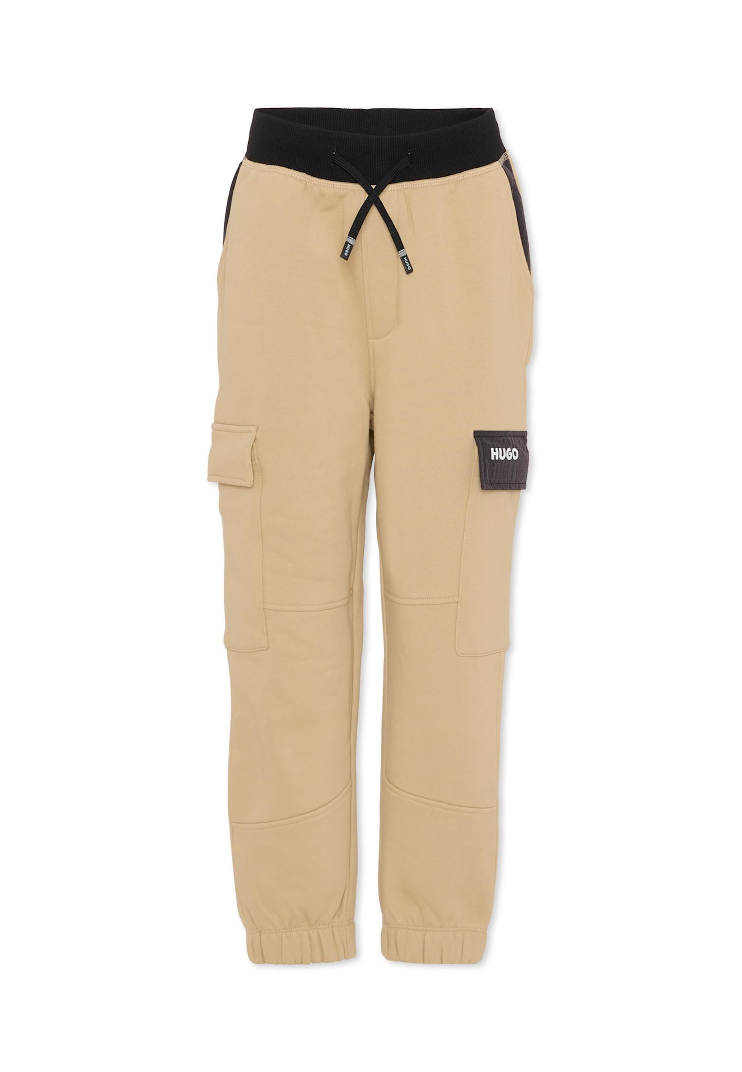 Hugo Boss Beige Troseurs For Boy With Logo In Neutral