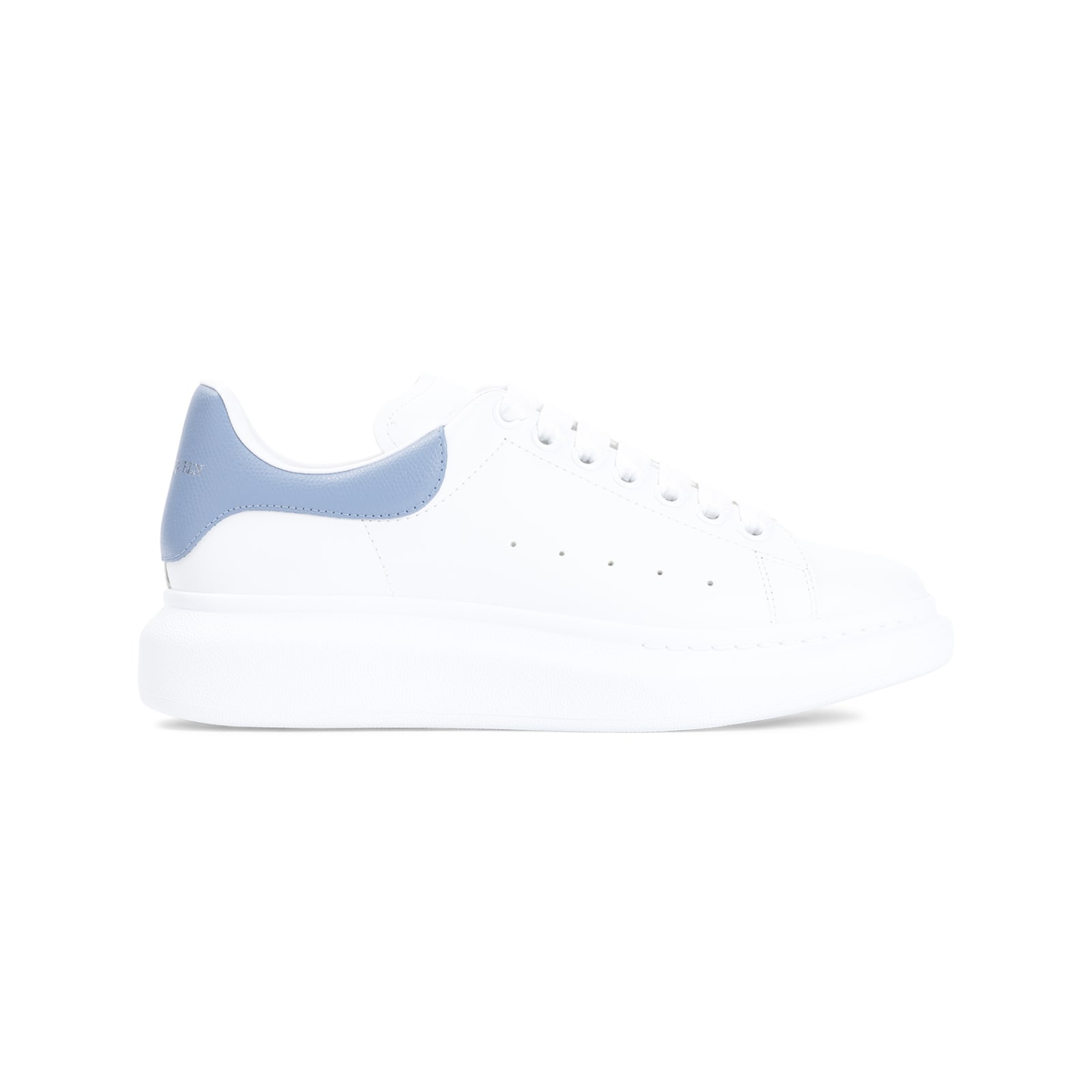 Shop Alexander Mcqueen Sneakers In White Navy