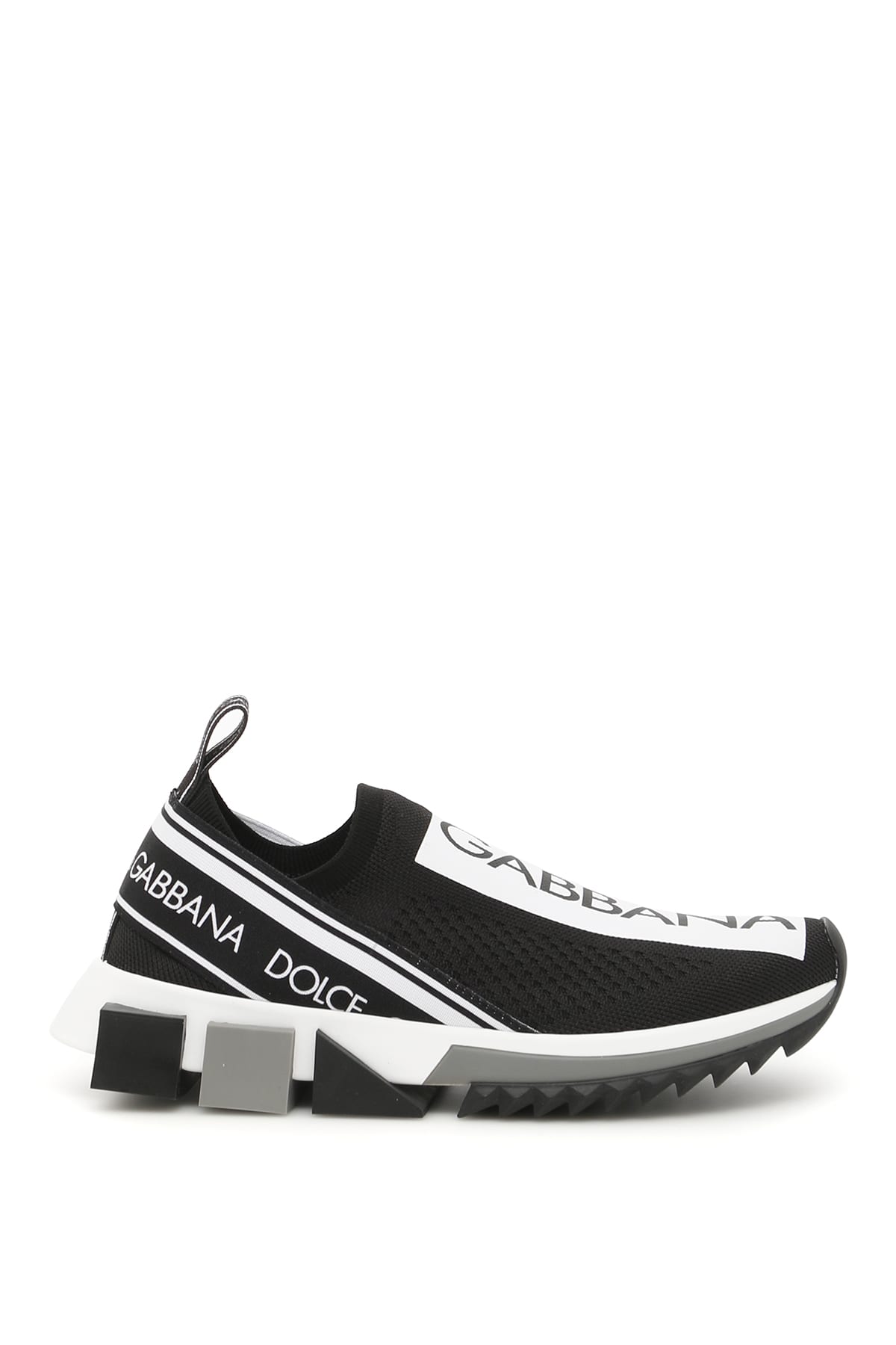 DOLCE & GABBANA RUNNING KNIT SNEAKERS,11218974