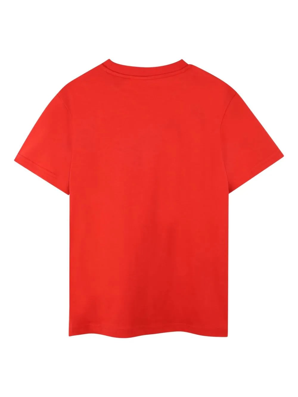 Shop Hugo Boss T-shirt Con Stampa In Red