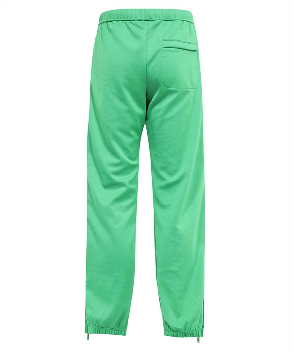 Shop Heron Preston Contrast Side Stripes Trousers In Green