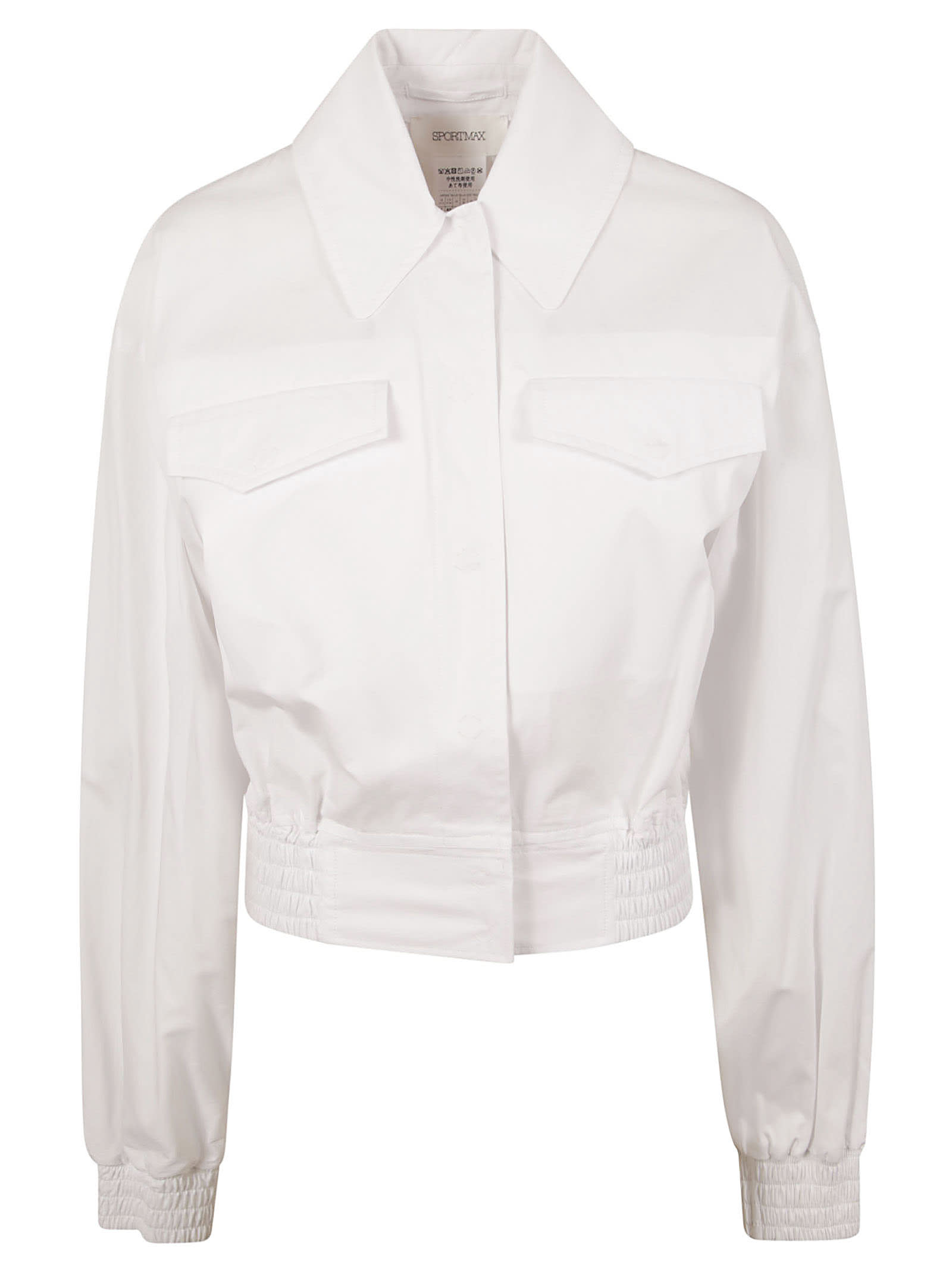 Shop Sportmax Gala Jacket In Bianco
