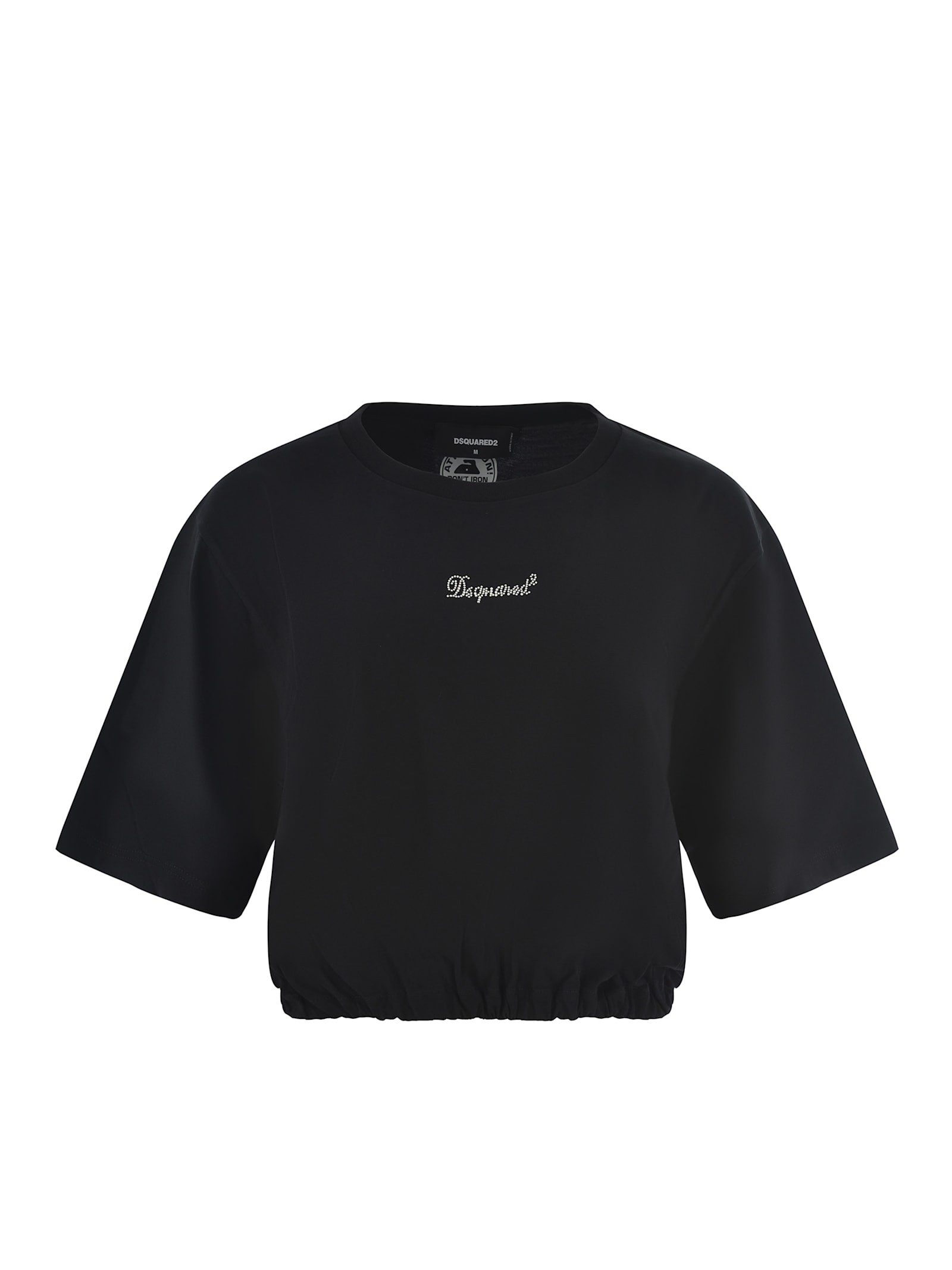 Shop Dsquared2 T-shirt  Made Of Cotton In Black