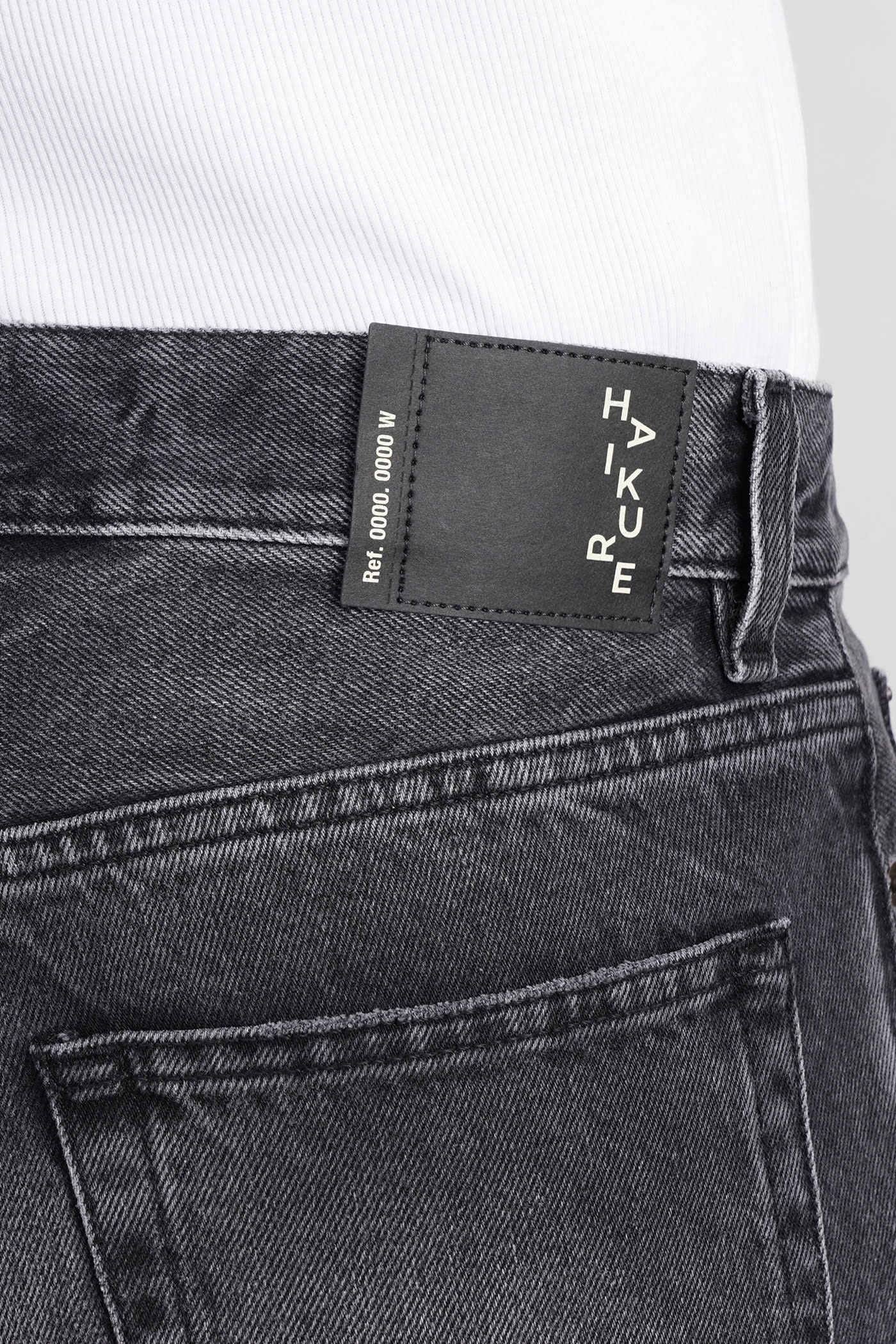 Shop Haikure Tokyo Jeans In Black Cotton